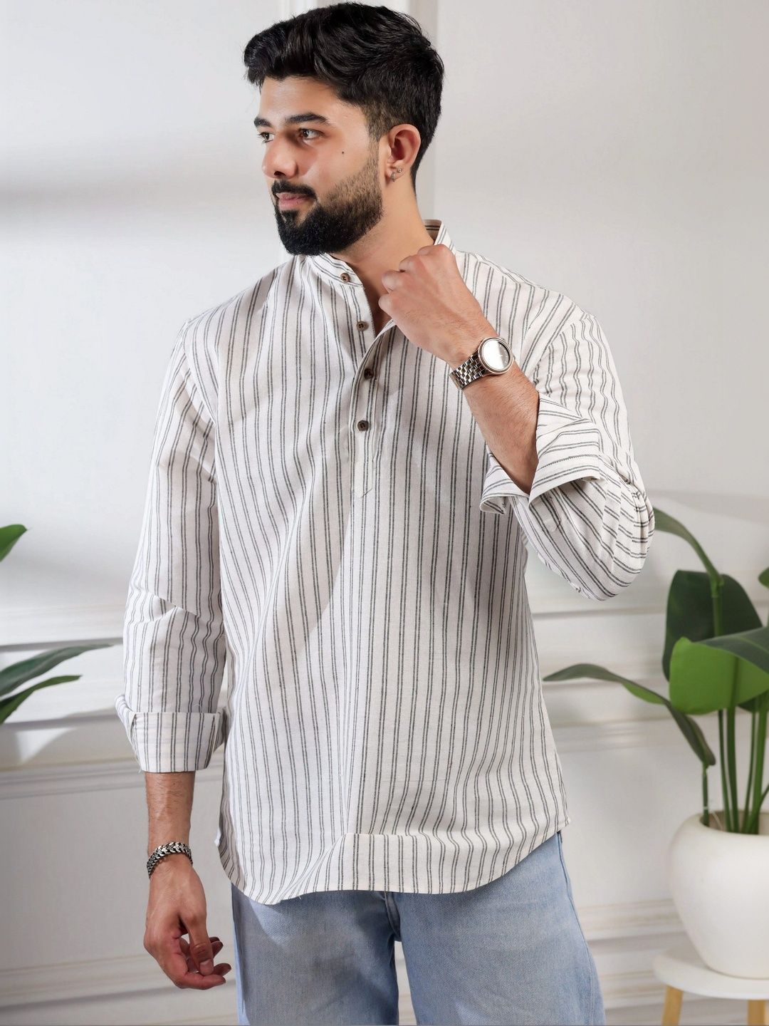 Koshin Men Striped Kurta-picture-24