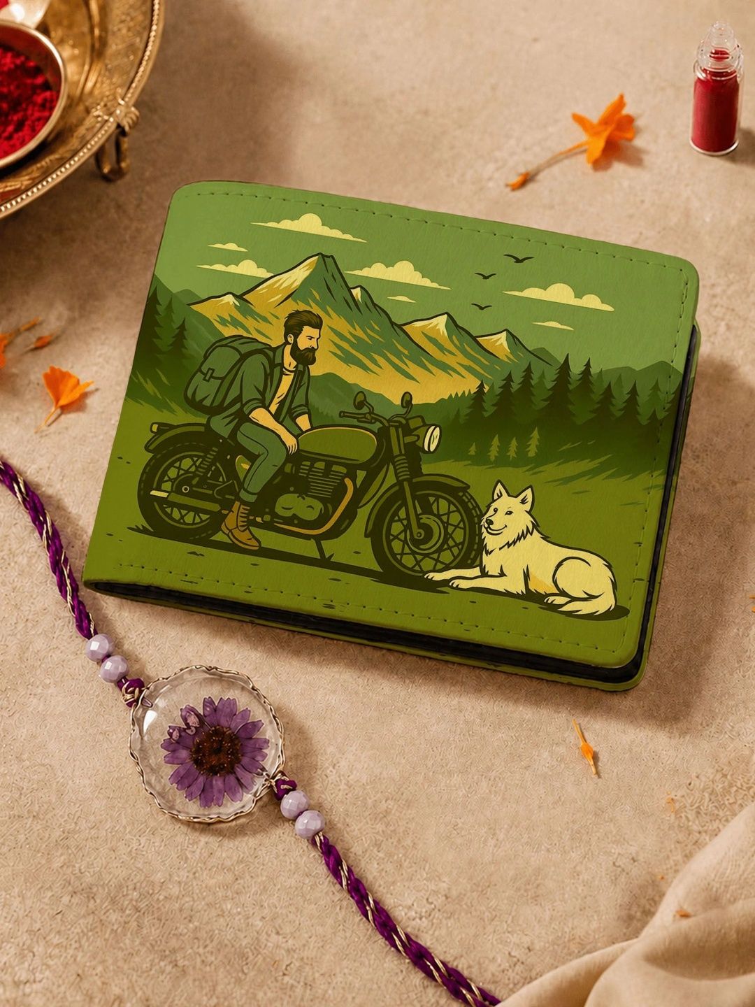 Kalankit Men Printed Two Fold Wallet-picture-16