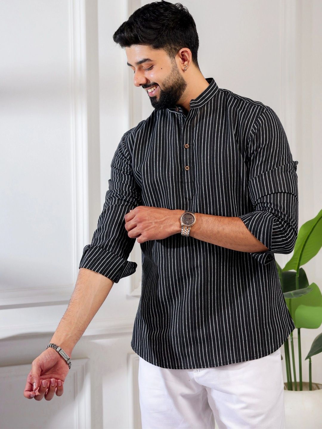 Koshin Men Striped Kurta-picture-24