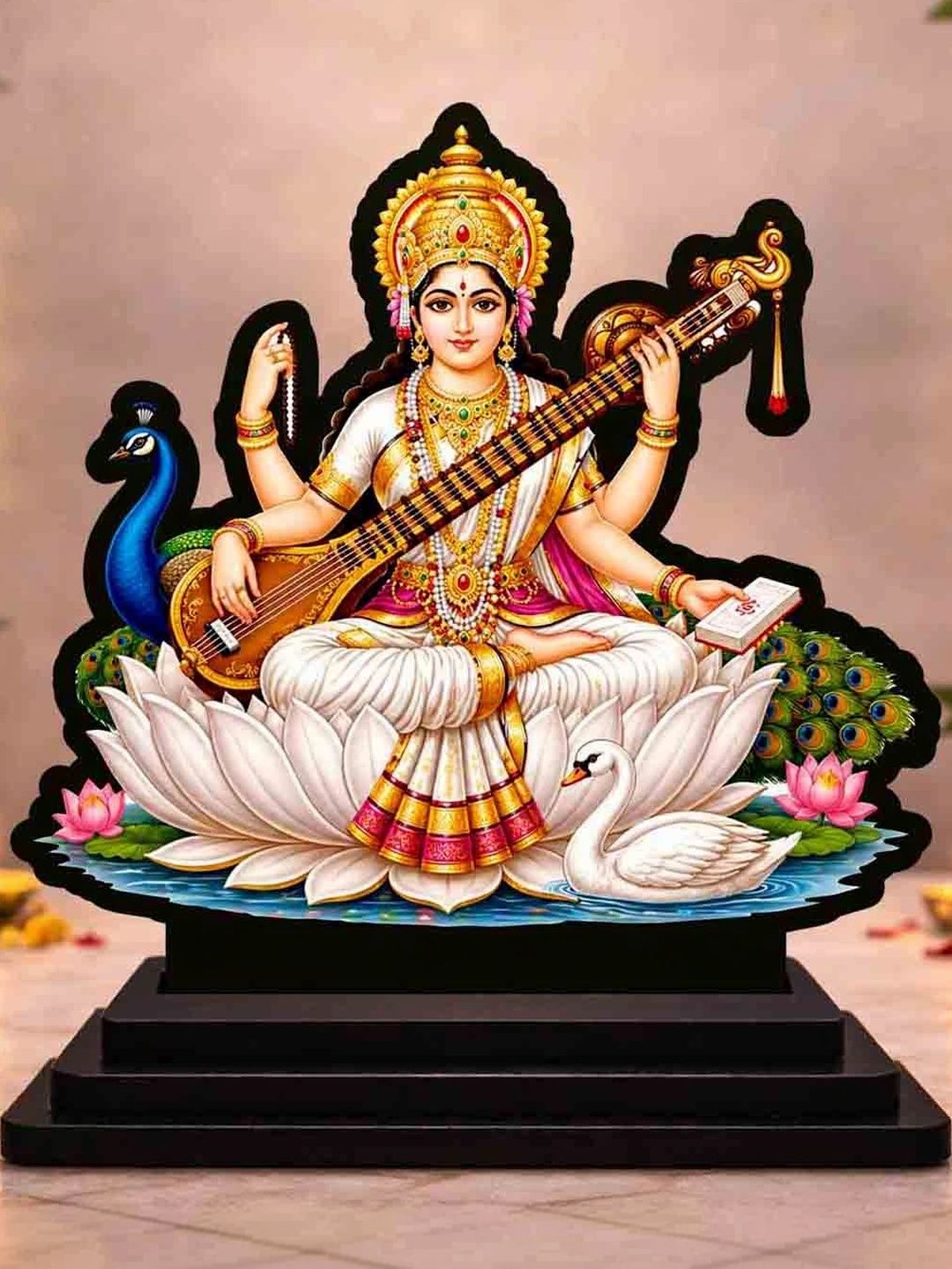 Vprint Multicoloured Religious Idol Showpiece-picture-24