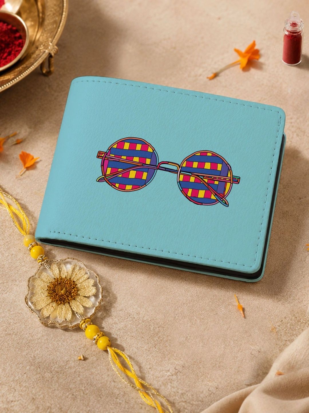Kalankit Men Printed Embellished Two Fold Wallet-picture-28