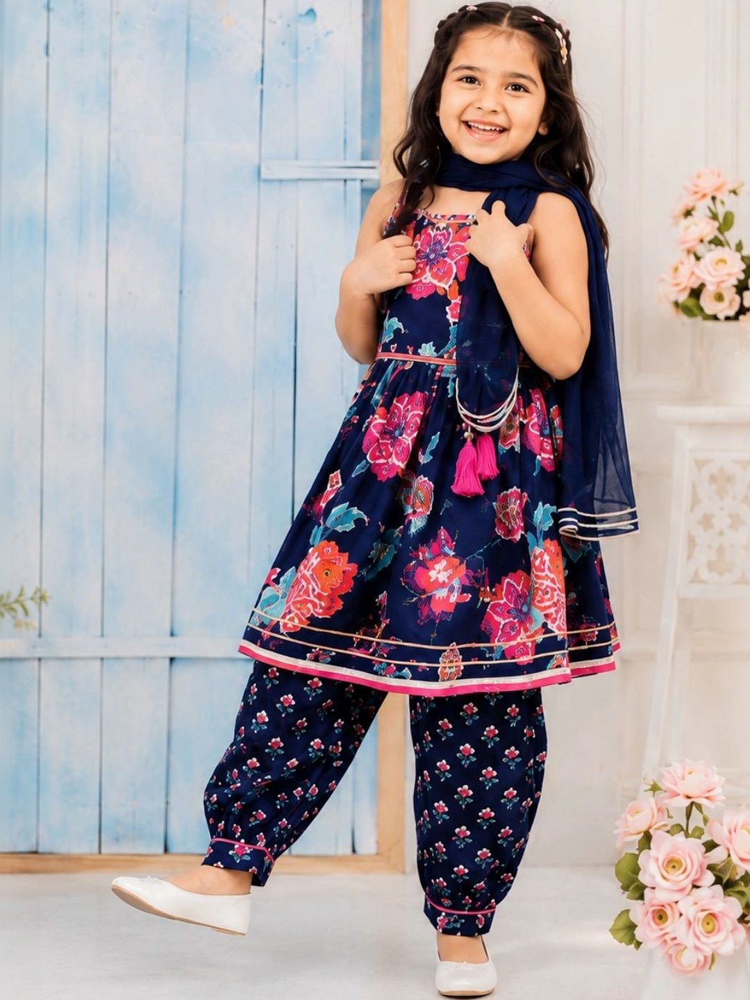 NINOS Girls Printed Dhoti Pants-picture-51