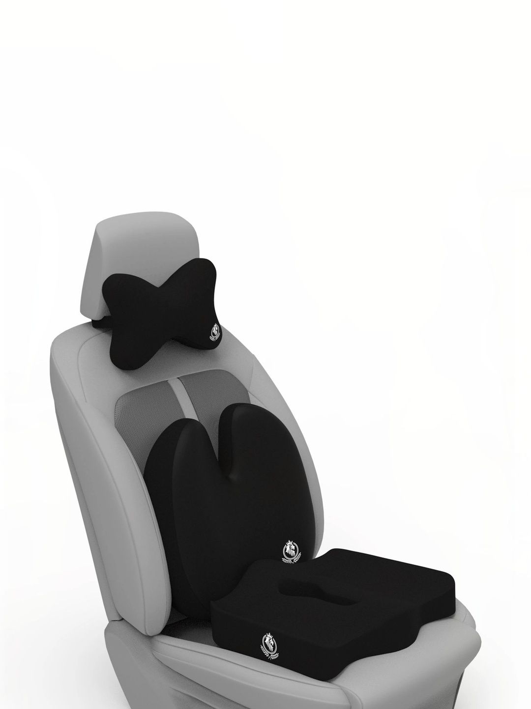 MRRON Black Memory Foam Car Seat Cushion-picture-12