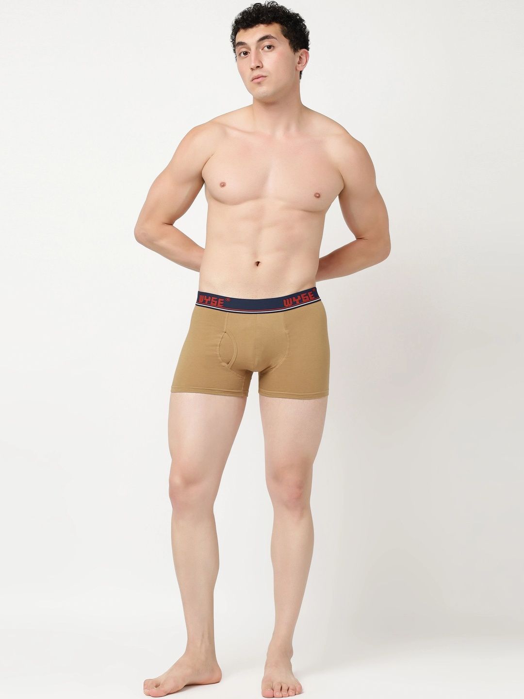WYSE Cotton Assorted Solid Trunks-picture-12