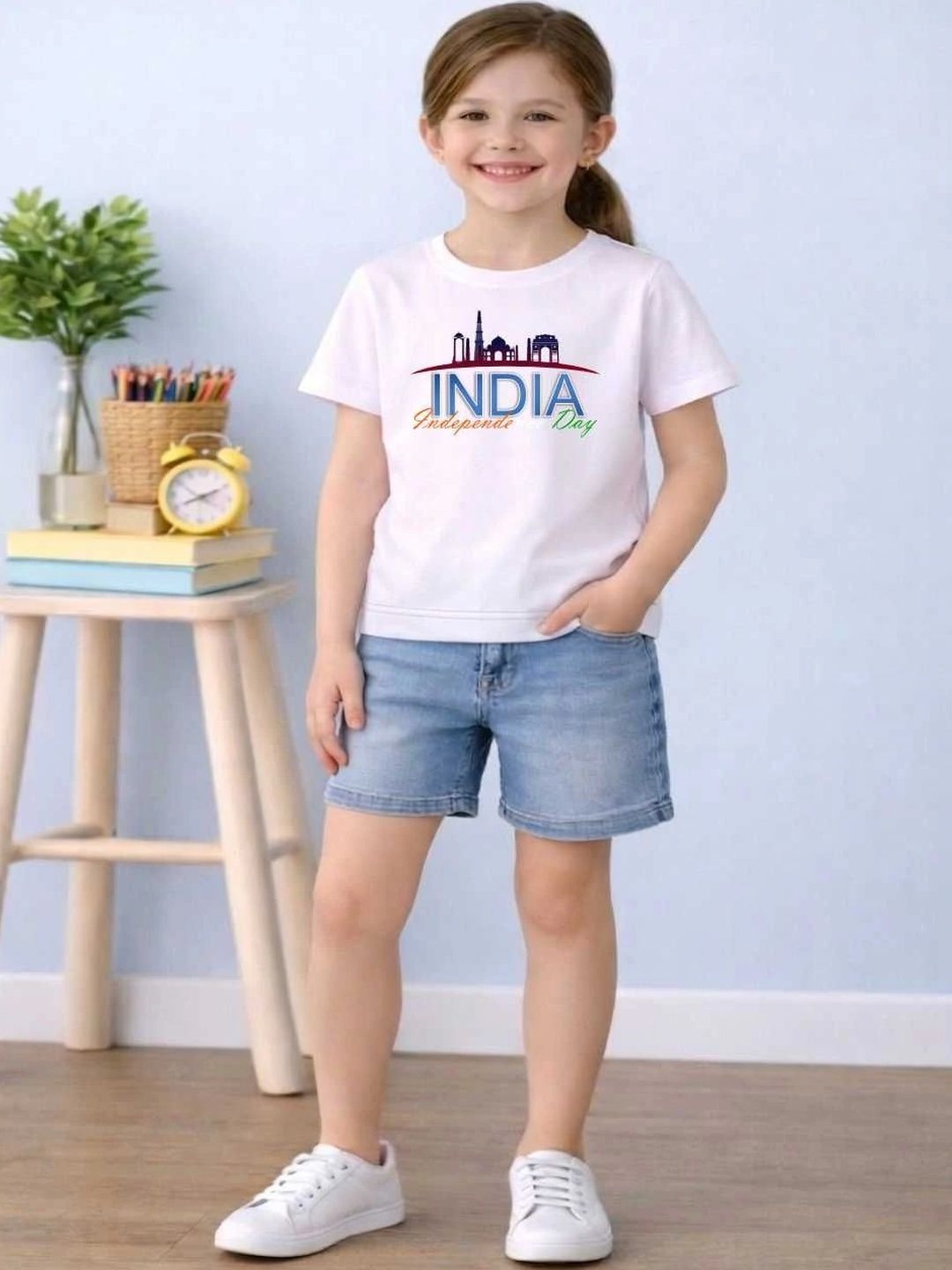 MALKIAT Girls Typography Printed T-shirt-picture-49