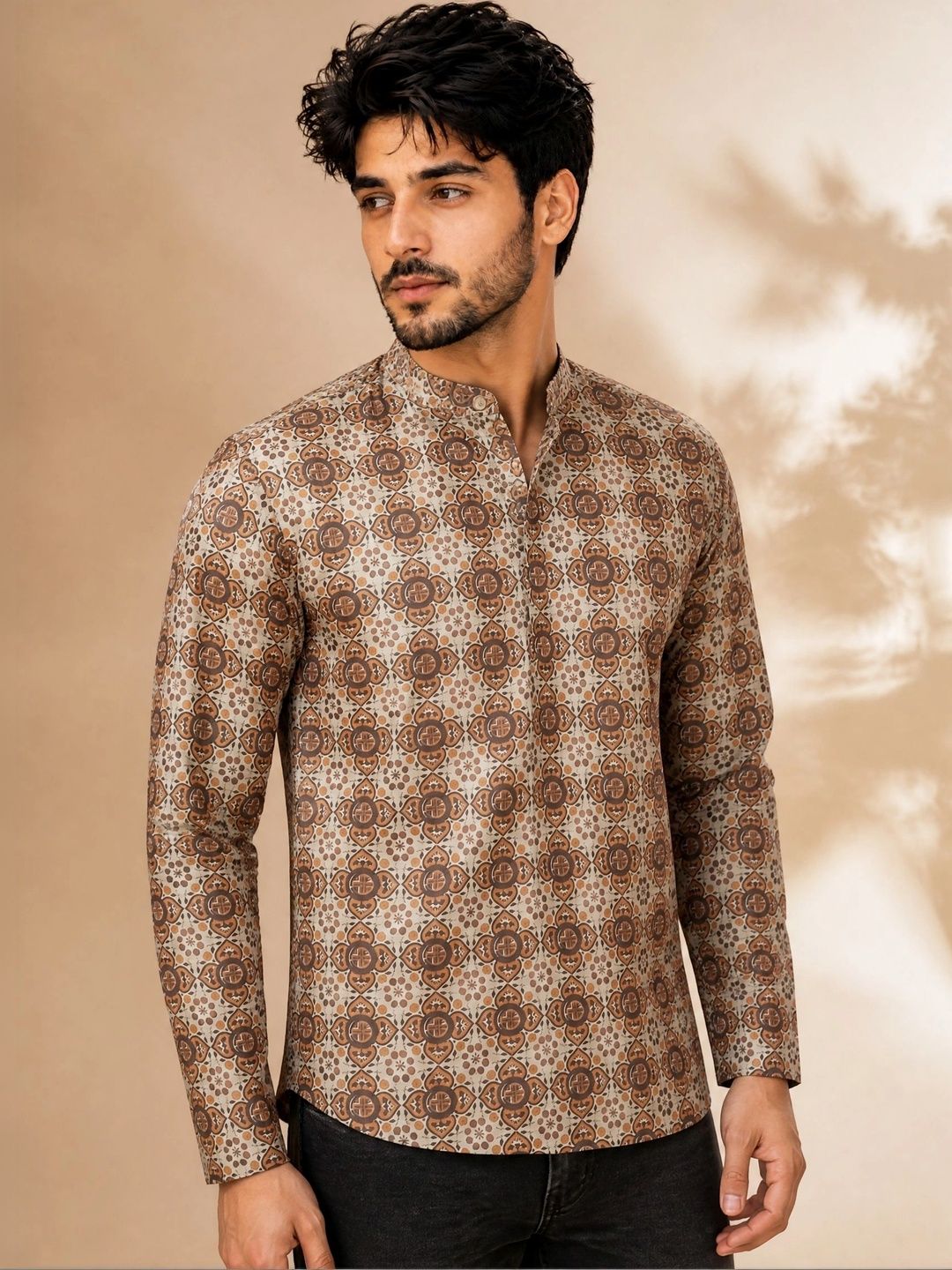 SZN Men Geometric Printed Kurta-picture-26