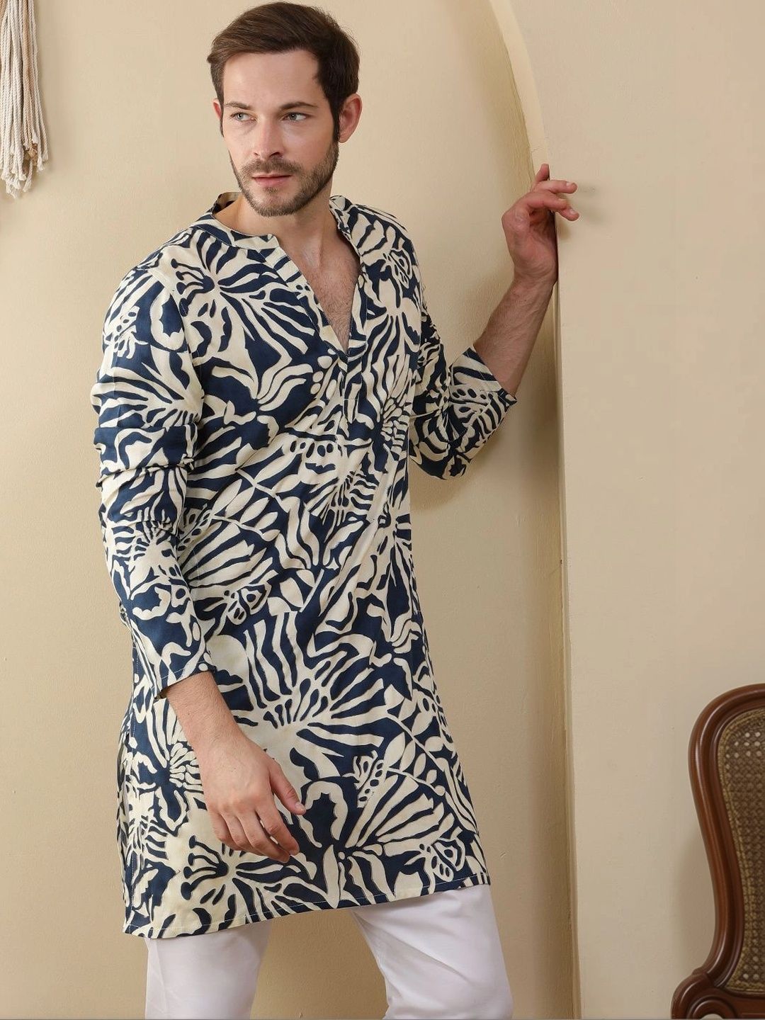 Anouk Men Printed Kurta-picture-29
