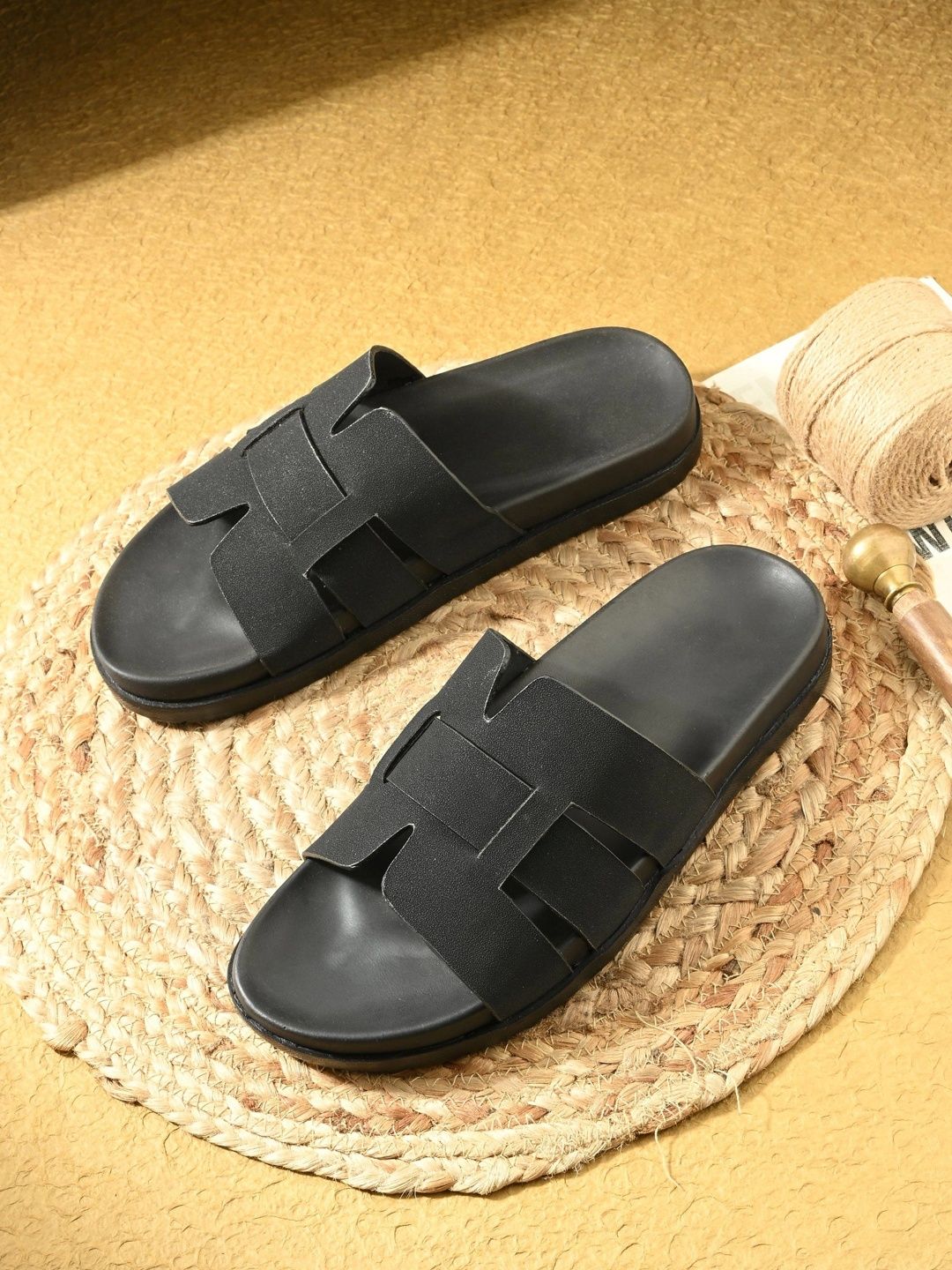 AfroJack Men Slip-On Casual Sliders-picture-37