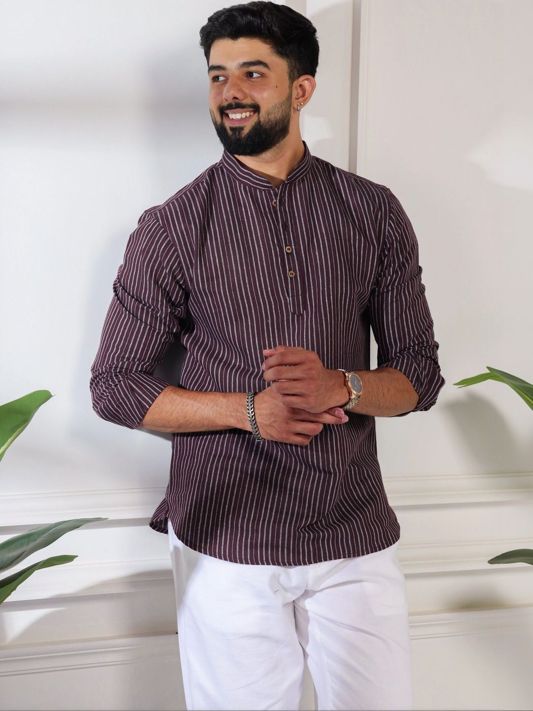 Koshin Men Striped Kurta-picture-23
