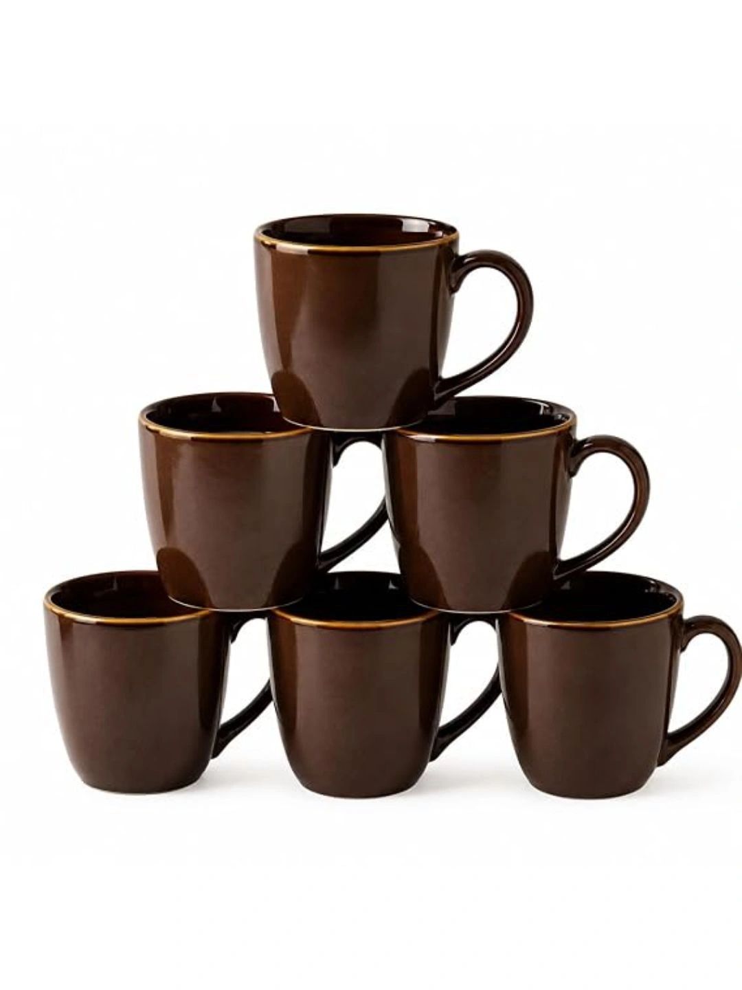 nestcase Blue Crafted Ceramics Solid Ceramic Glossy Mugs Set of Cups and Mugs-image-44