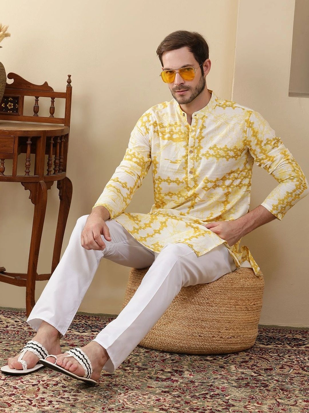 Anouk Men Printed Kurta-picture-31