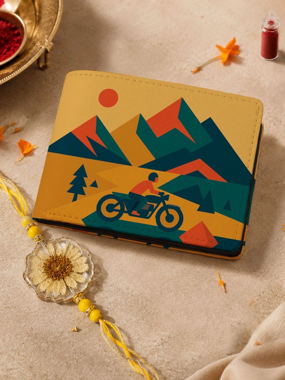 Kalankit Men Printed Embellished Two Fold Wallet-picture-15