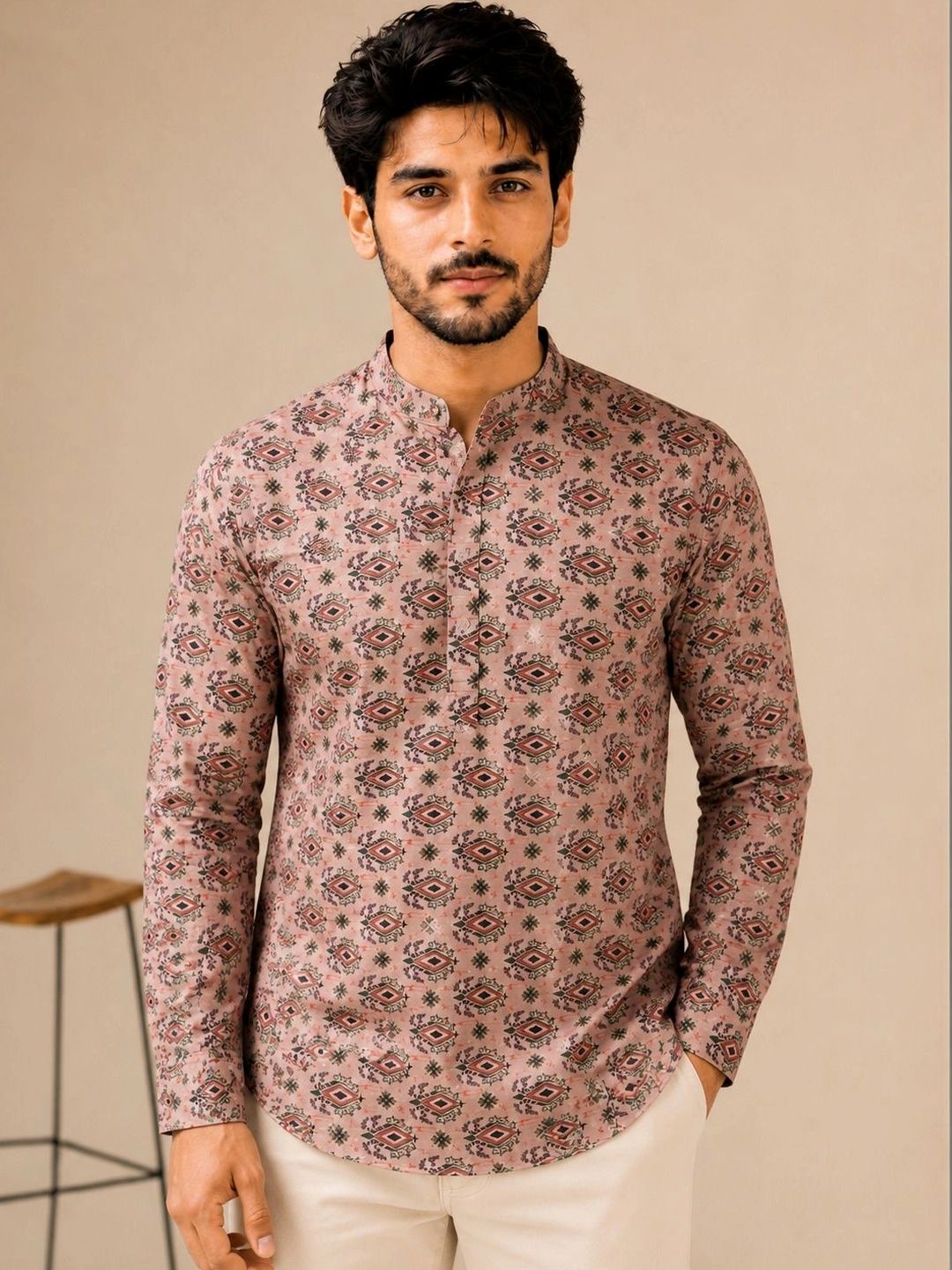 SZN Men Ethnic Motifs Printed Kurta-picture-50