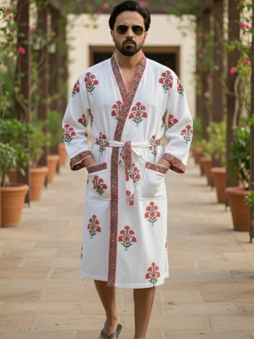 tundwal's Ultra Soft Printed Cotton Bath Robes-image-22