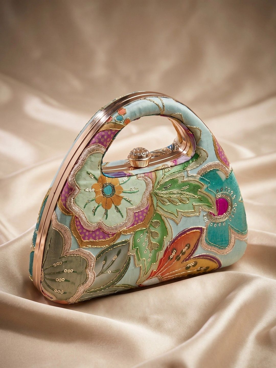 Anouk Embroidered Embellished Box Clutch-picture-52
