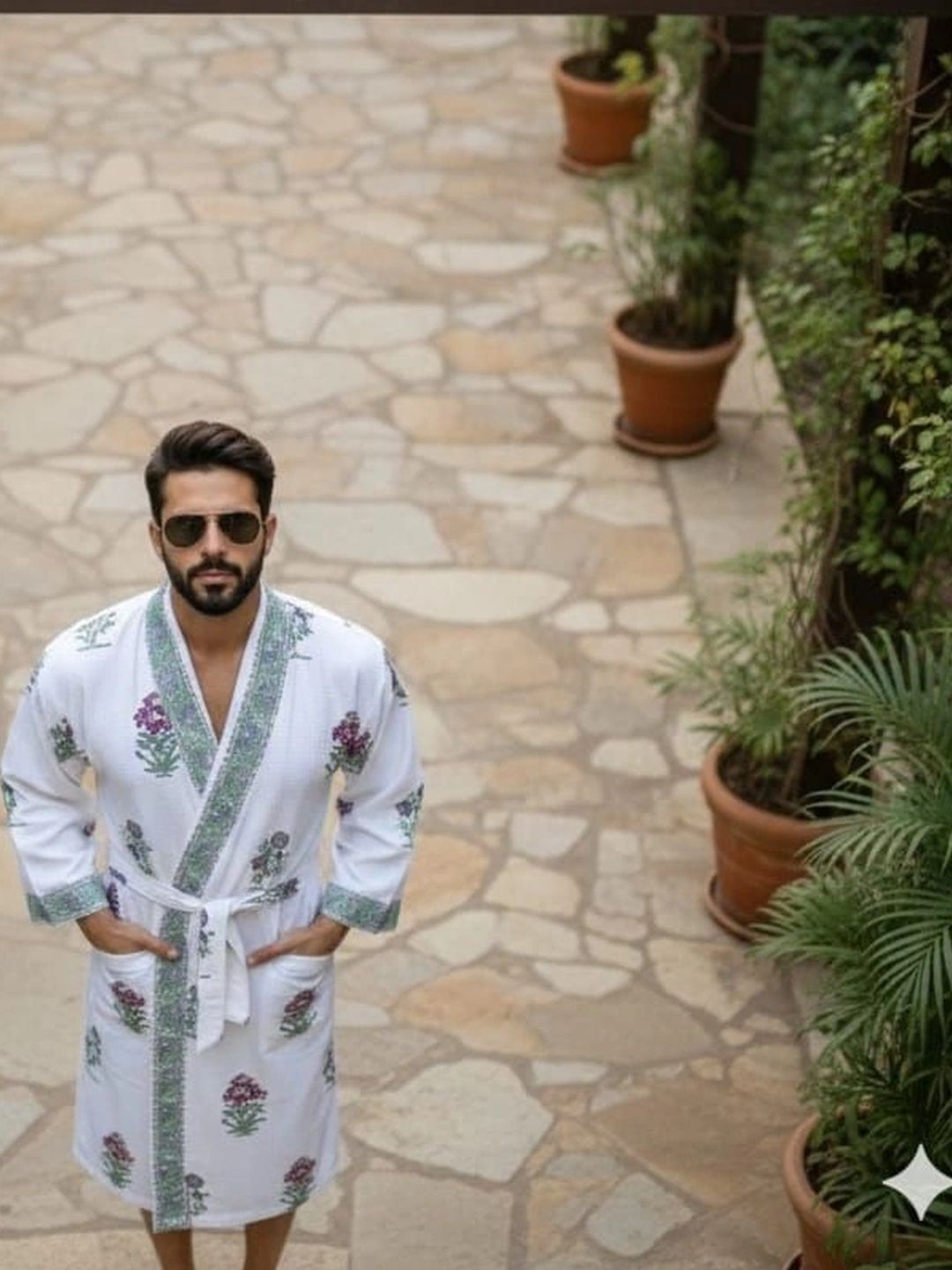 tundwal's Ultra Soft Printed Cotton Bath Robes-image-29