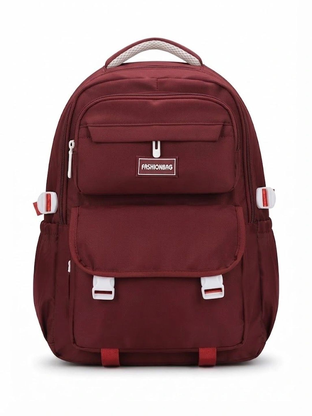 WALSON Women Brand Logo Contrast Detail Backpack-image-38