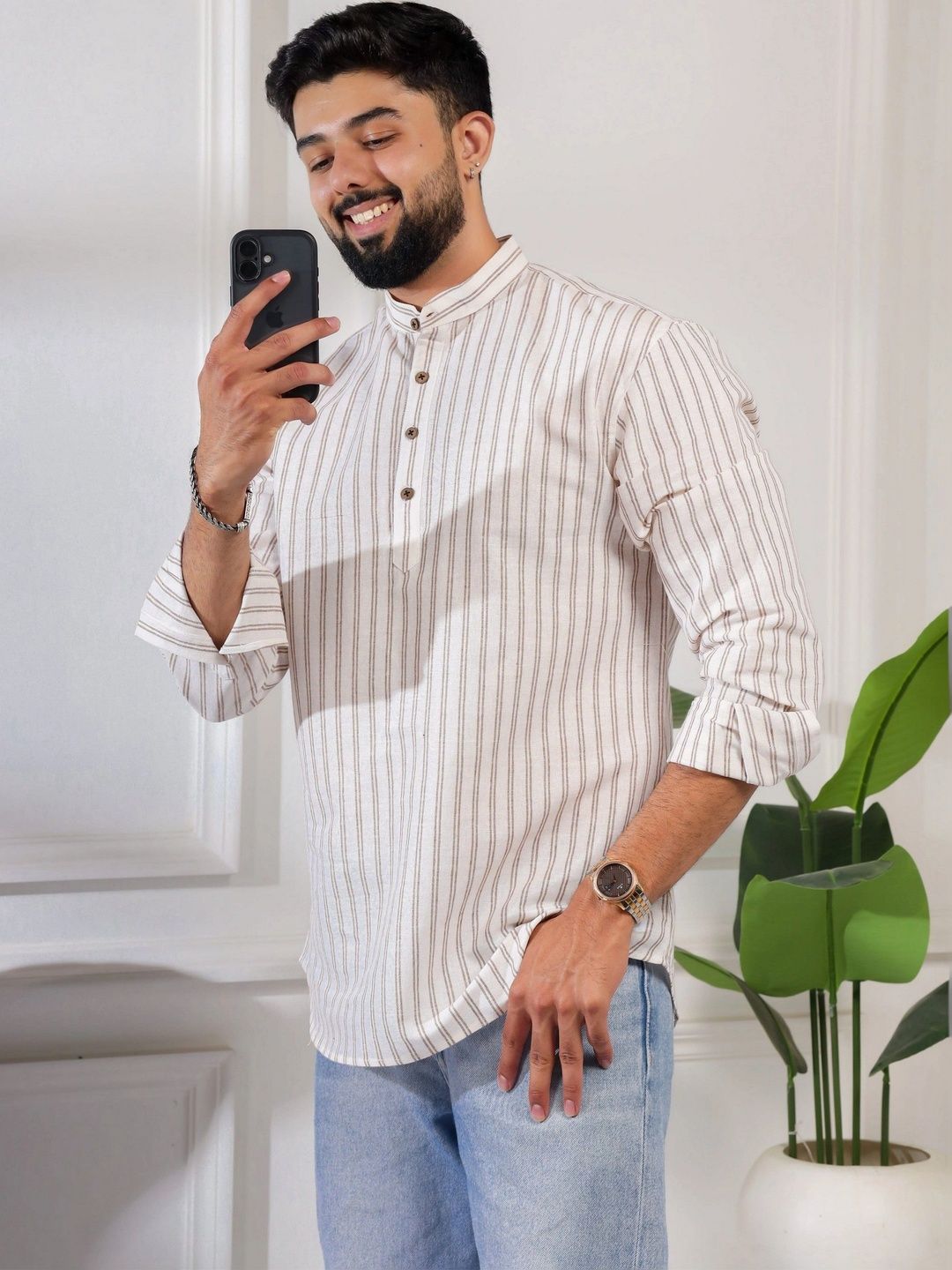 Koshin Men Striped Kurta-picture-28