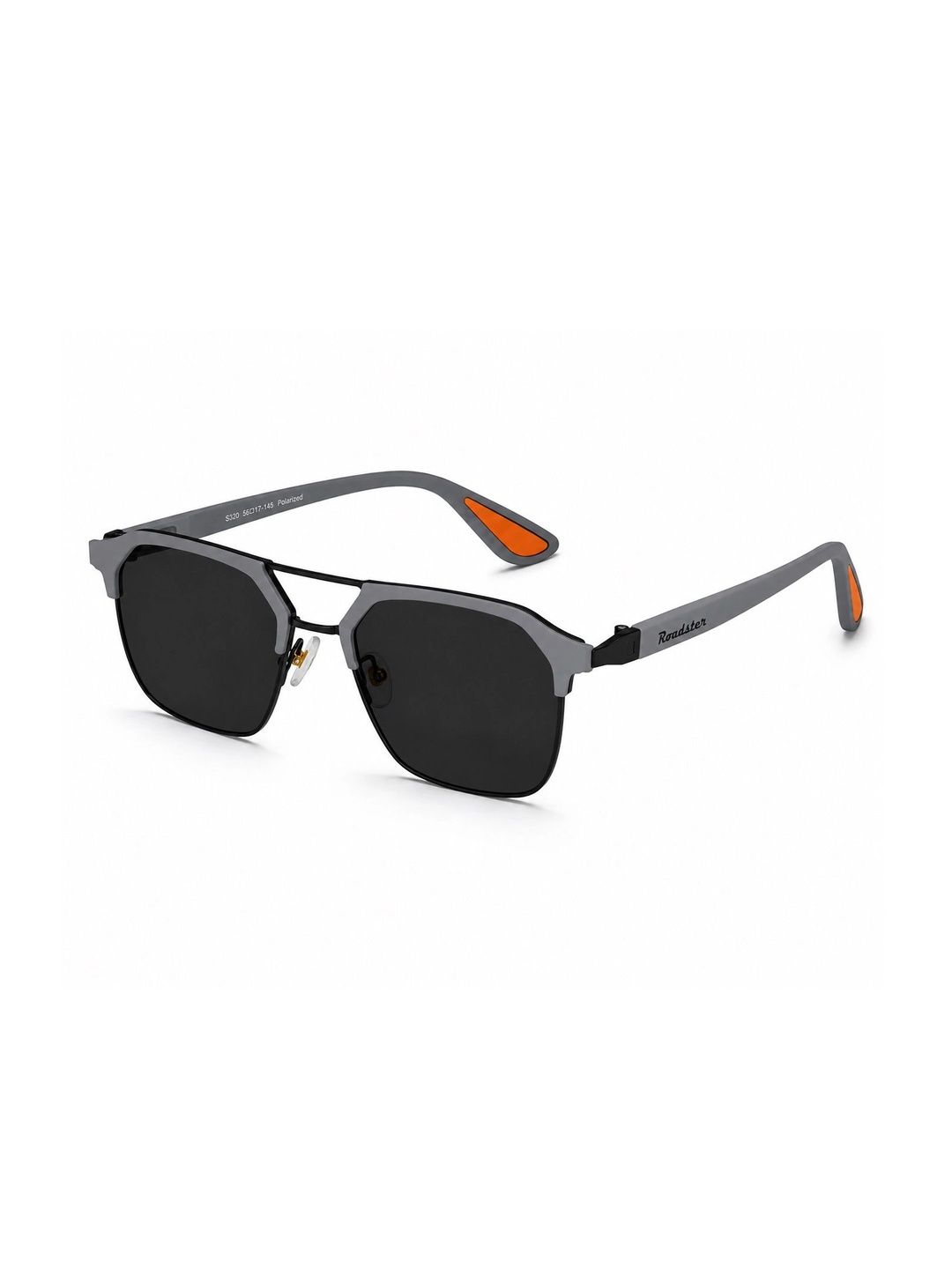 Roadster Unisex Black Lens & Gunmetal-Toned Other Sunglasses with-picture-16