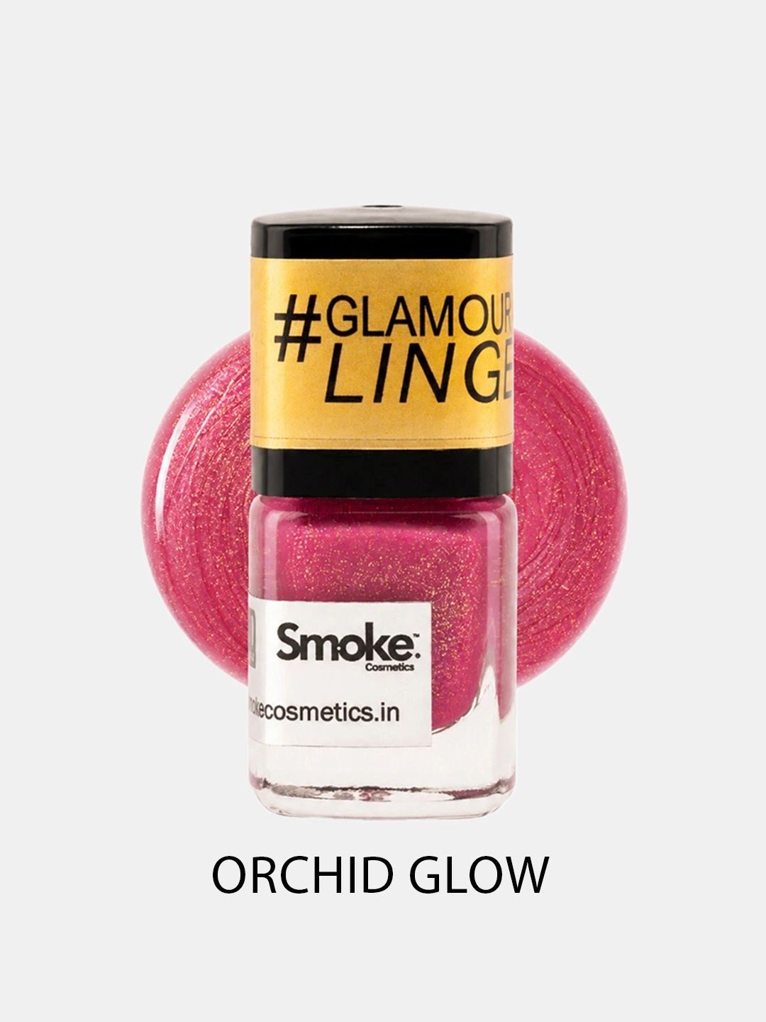 SMOKE COSMETICS Set Of 3 Matte Nail Polish -5ml Each- Orchid Glow & Mulberry Silk & Olive-image-1