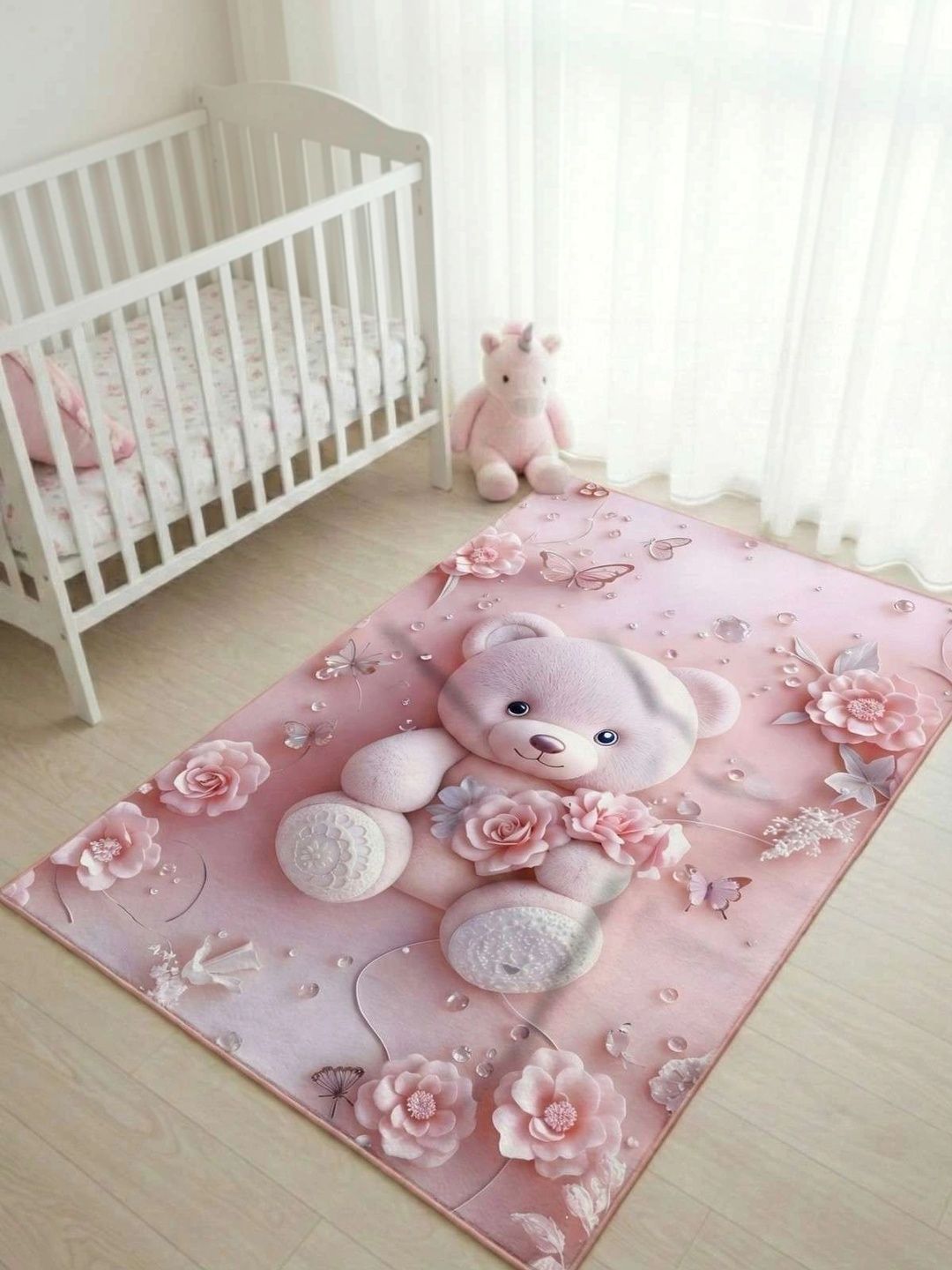 MAA HOME CONCEPT Pink Cartoon Characters Other Carpet-image-43
