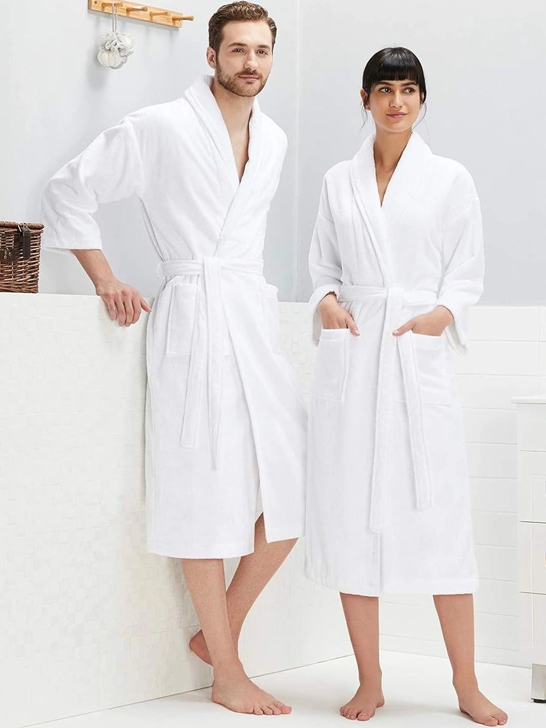 tundwal's Ultra Soft Cotton Bath Robe-image-9