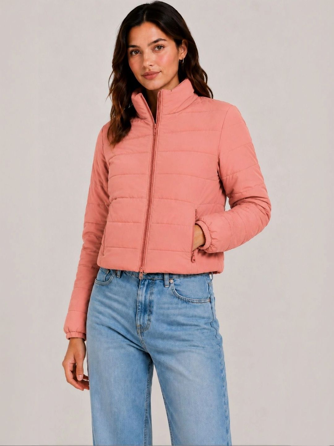 Roadster Women Crop Puffer Jacket-picture-55