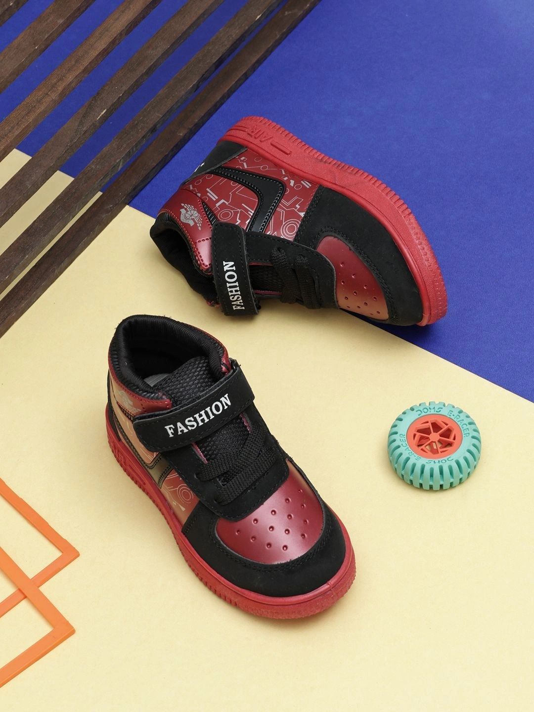 SCHOOZI Unisex Kids Colourblocked Sneakers-picture-56