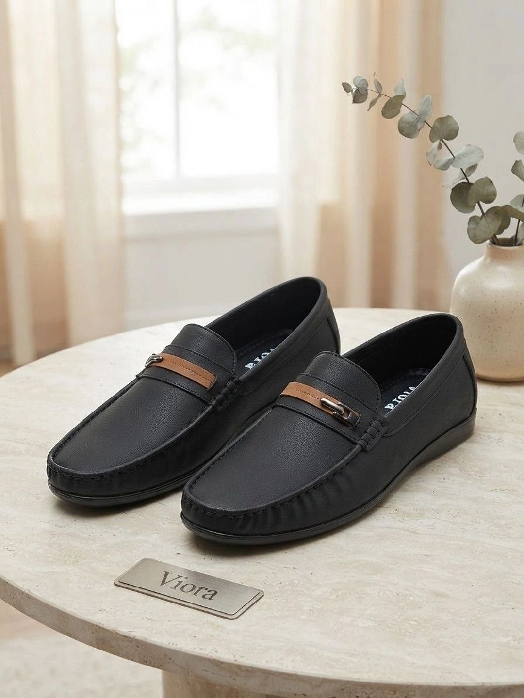 Viora Men Rubber Flip Flops-image-43