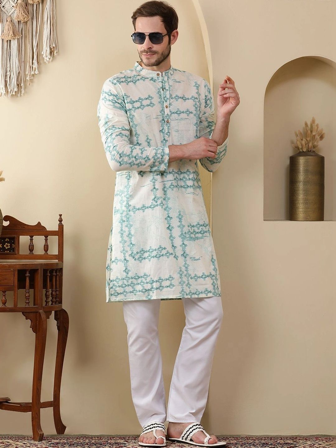 Anouk Men Printed Kurta-picture-33