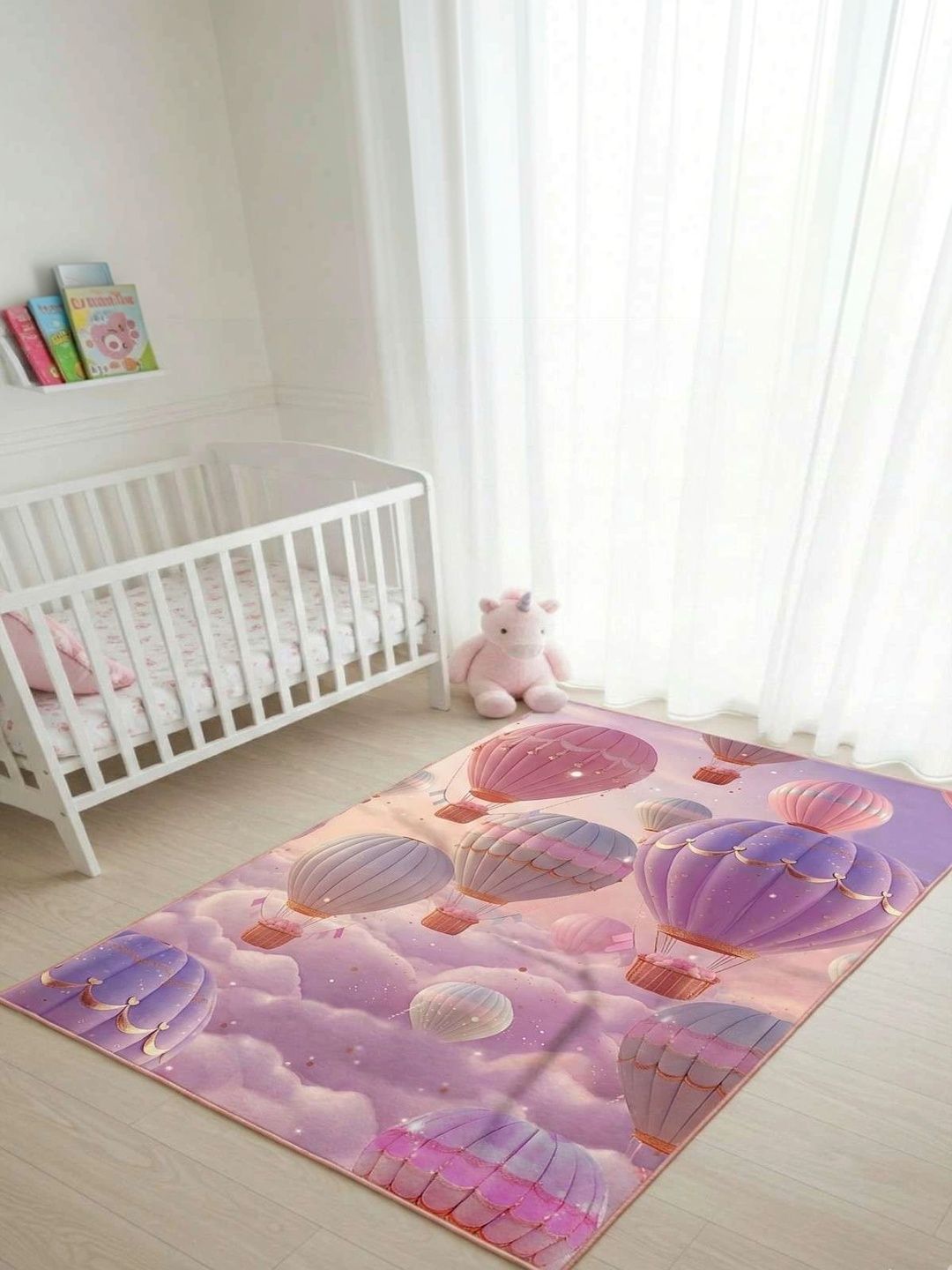 MAA HOME CONCEPT Multicoloured Cartoon Characters Washable Other Carpet-picture-1
