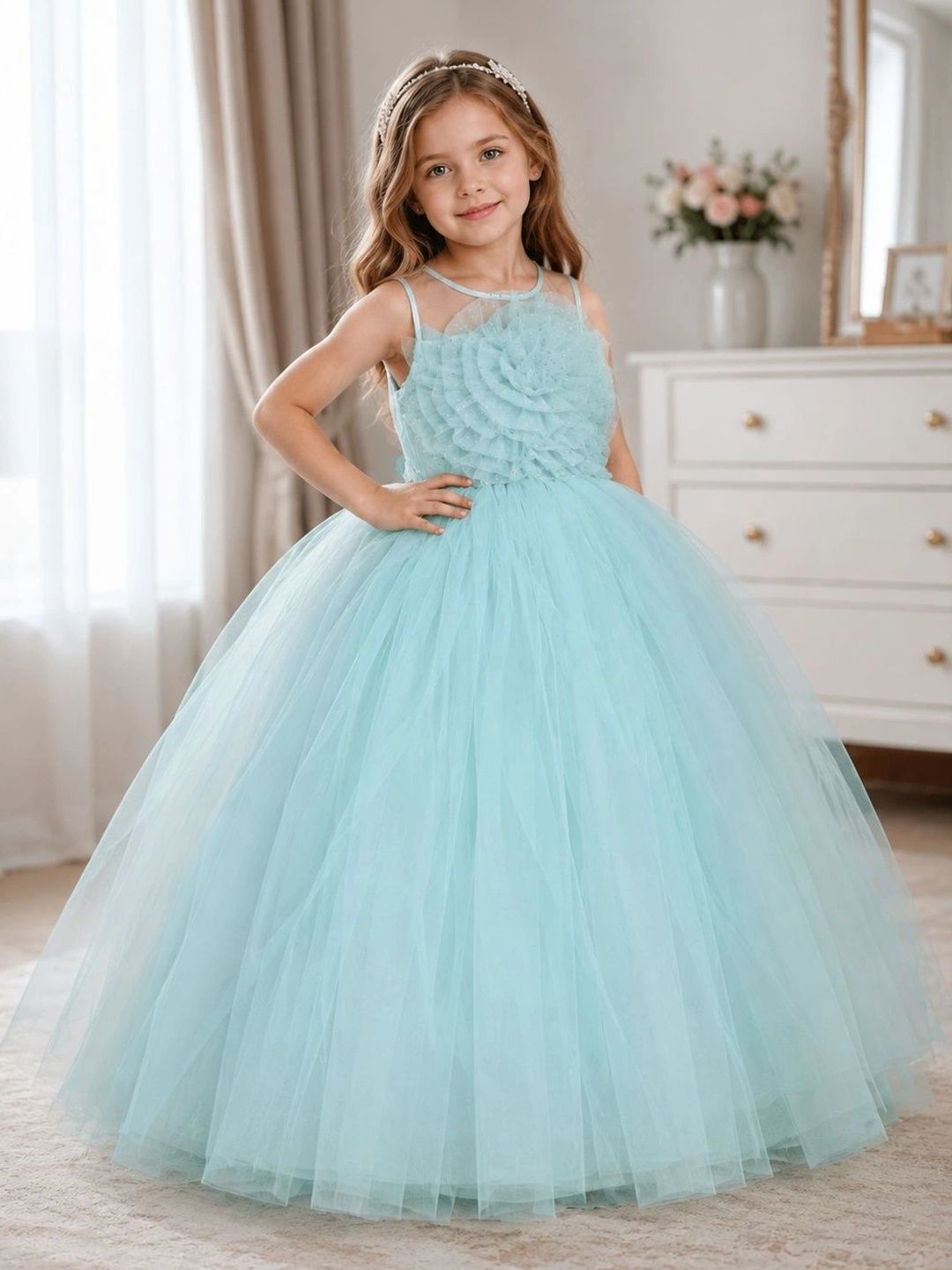 Dripteen Net Maxi Dress-picture-58