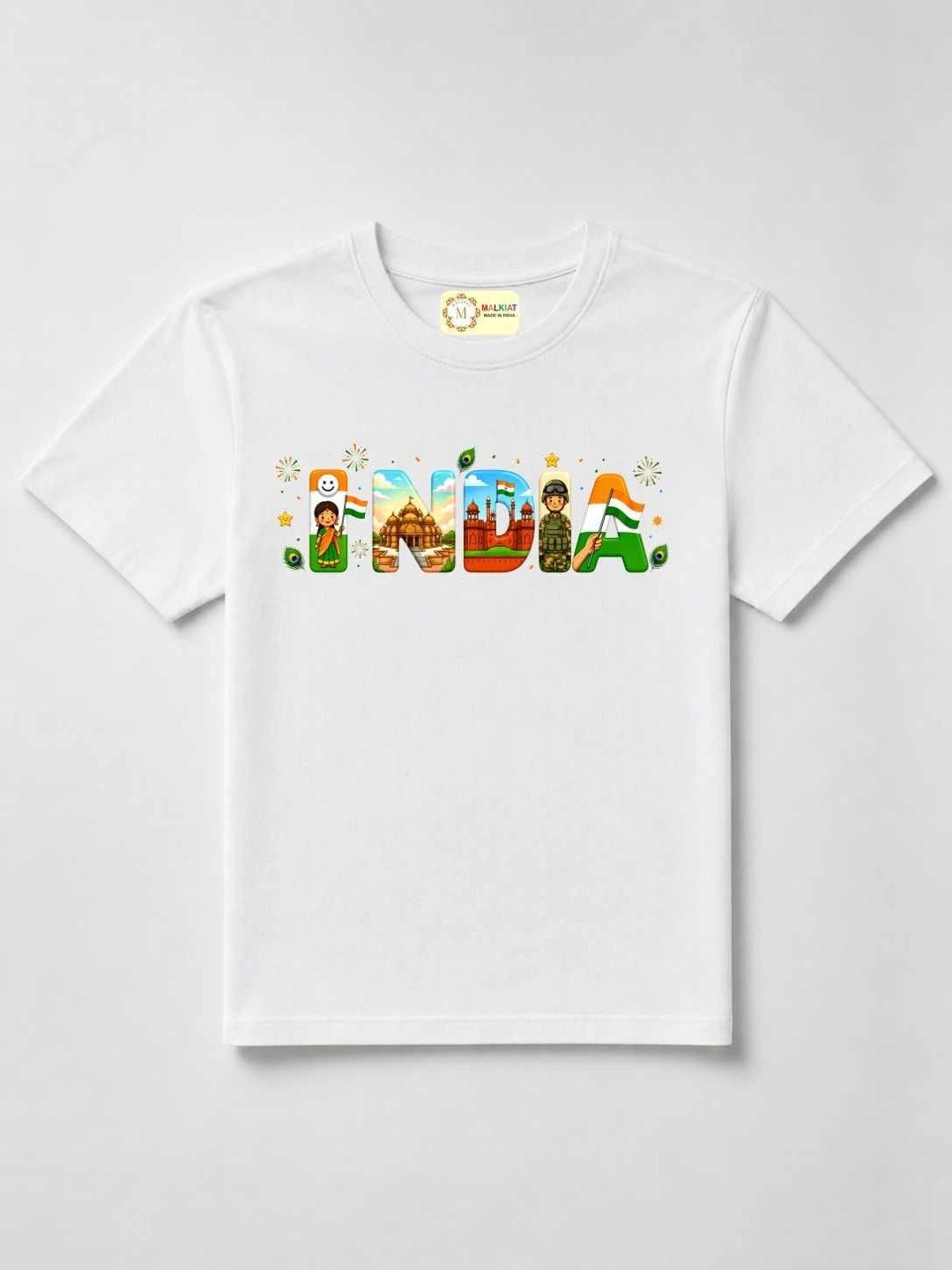 MALKIAT Kids Printed T-shirt-image-12