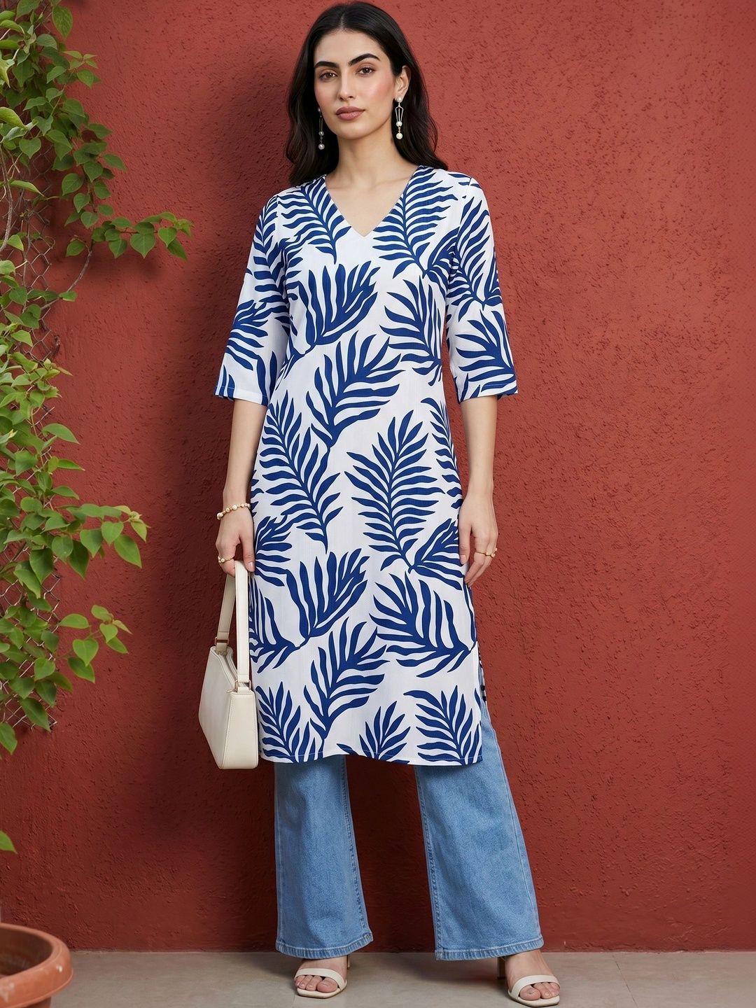 Anouk Rustic Women Floral Printed Kurta-picture-38