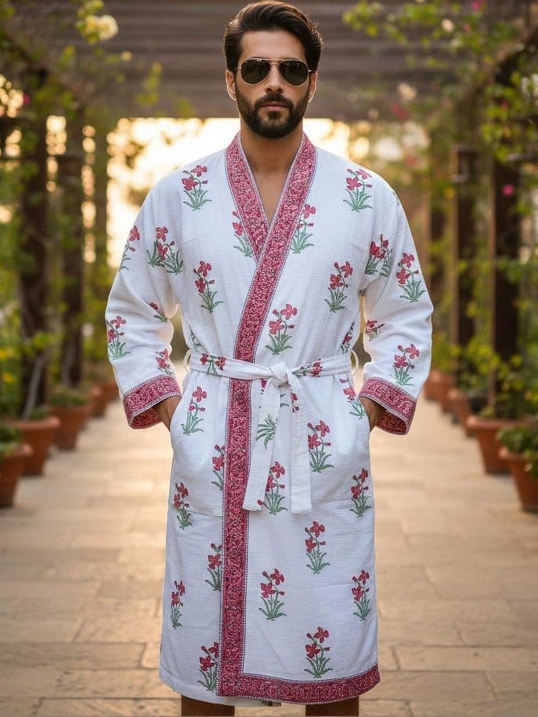 tundwal's Ultra Soft Printed Cotton Bath Robes-image-30