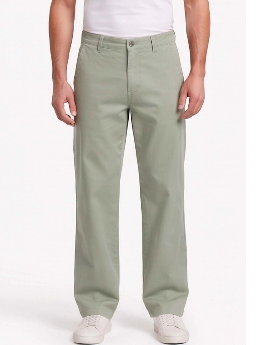 PANTOM Men Super Straight Fit Cargos Trousers-picture-36