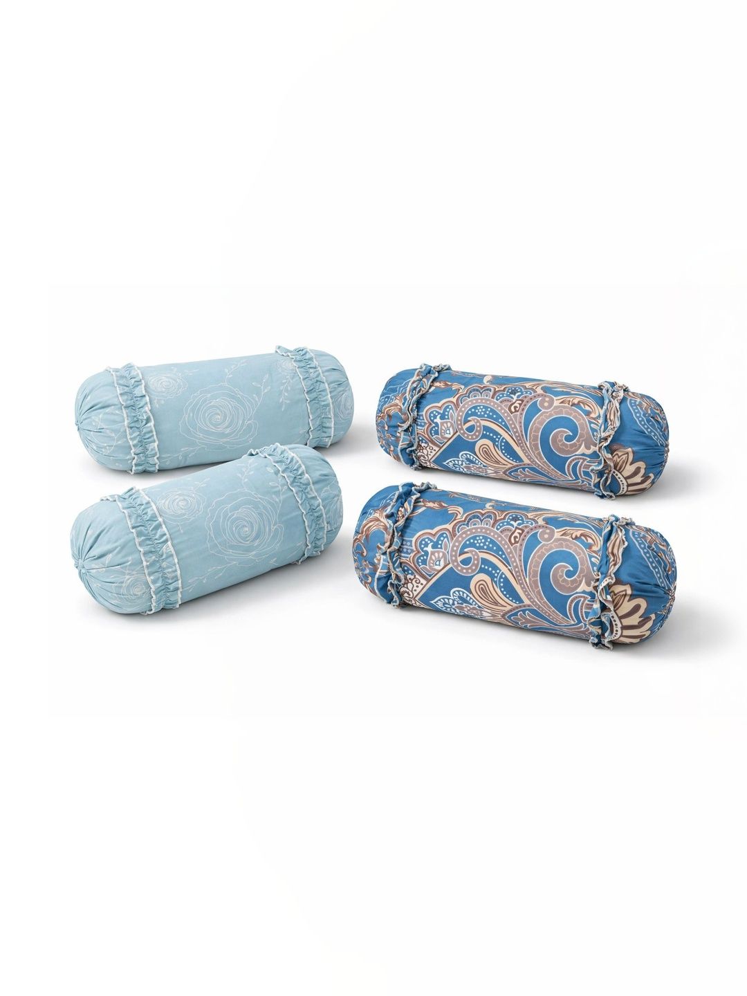 Luxmi Cotton Fabrics Printed Cotton 4-Pcs Bolster Covers-picture-48