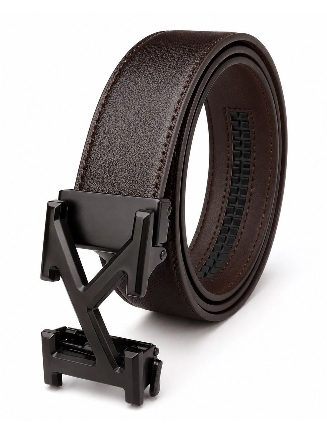 Zacharias Men Textured Formal Belt-picture-38