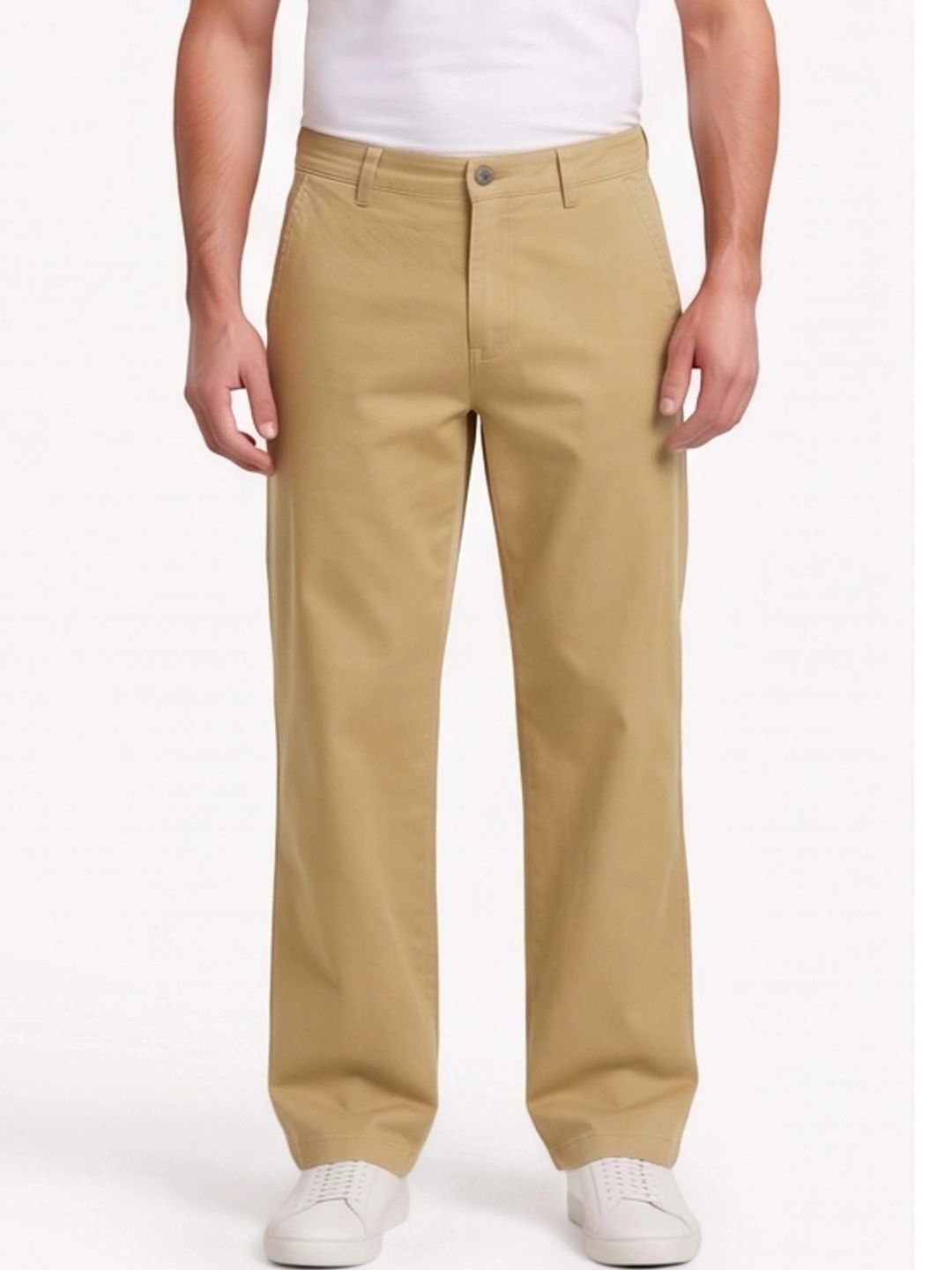 PANTOM Men Super Straight Fit Cargos Trousers-picture-22