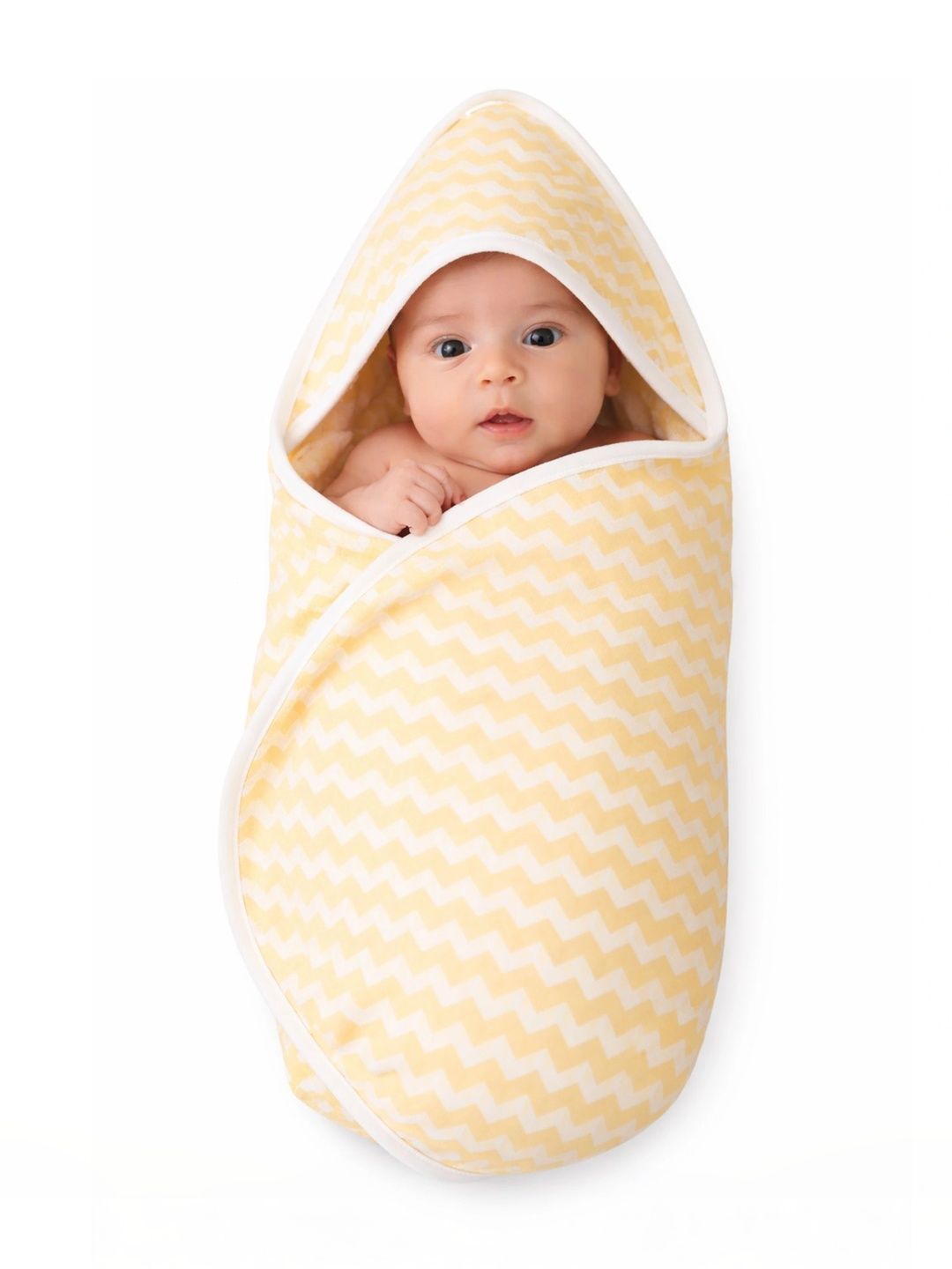 Green Leaf Organics Yellow Geometric Blanket-picture-32