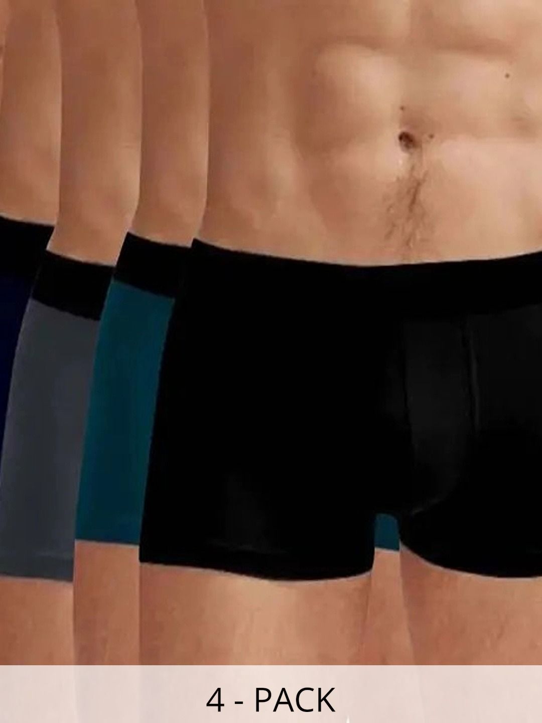 CAVENDERS Men Pack of 4 Boxer-Style Briefs-picture-36