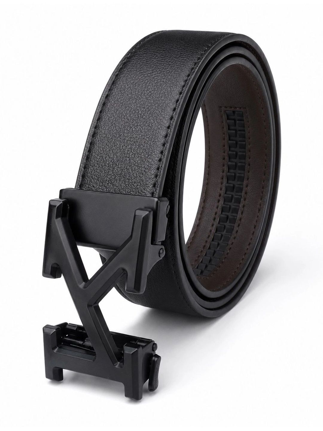 Zacharias Men Textured Formal Belt-picture-37