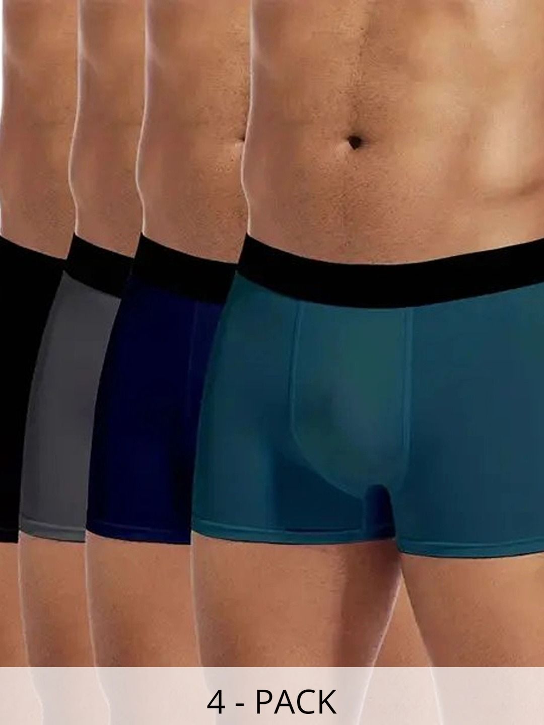 CAVENDERS Men Pack of 4 Boy Shorts-picture-35