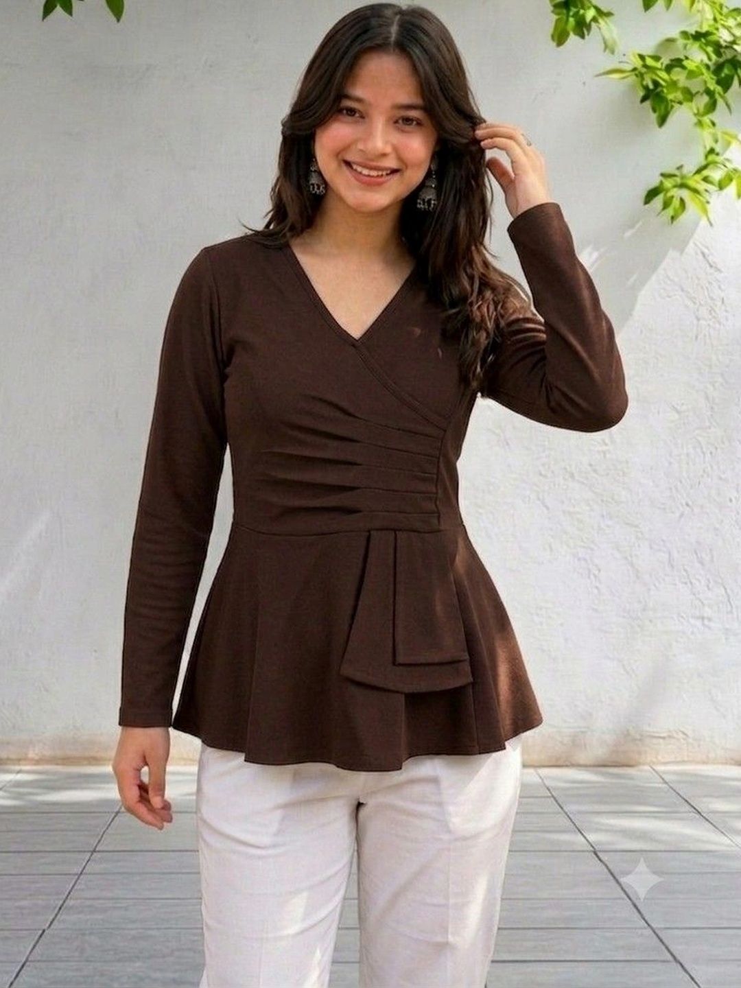 SHEEZZY Peplum Top-picture-50