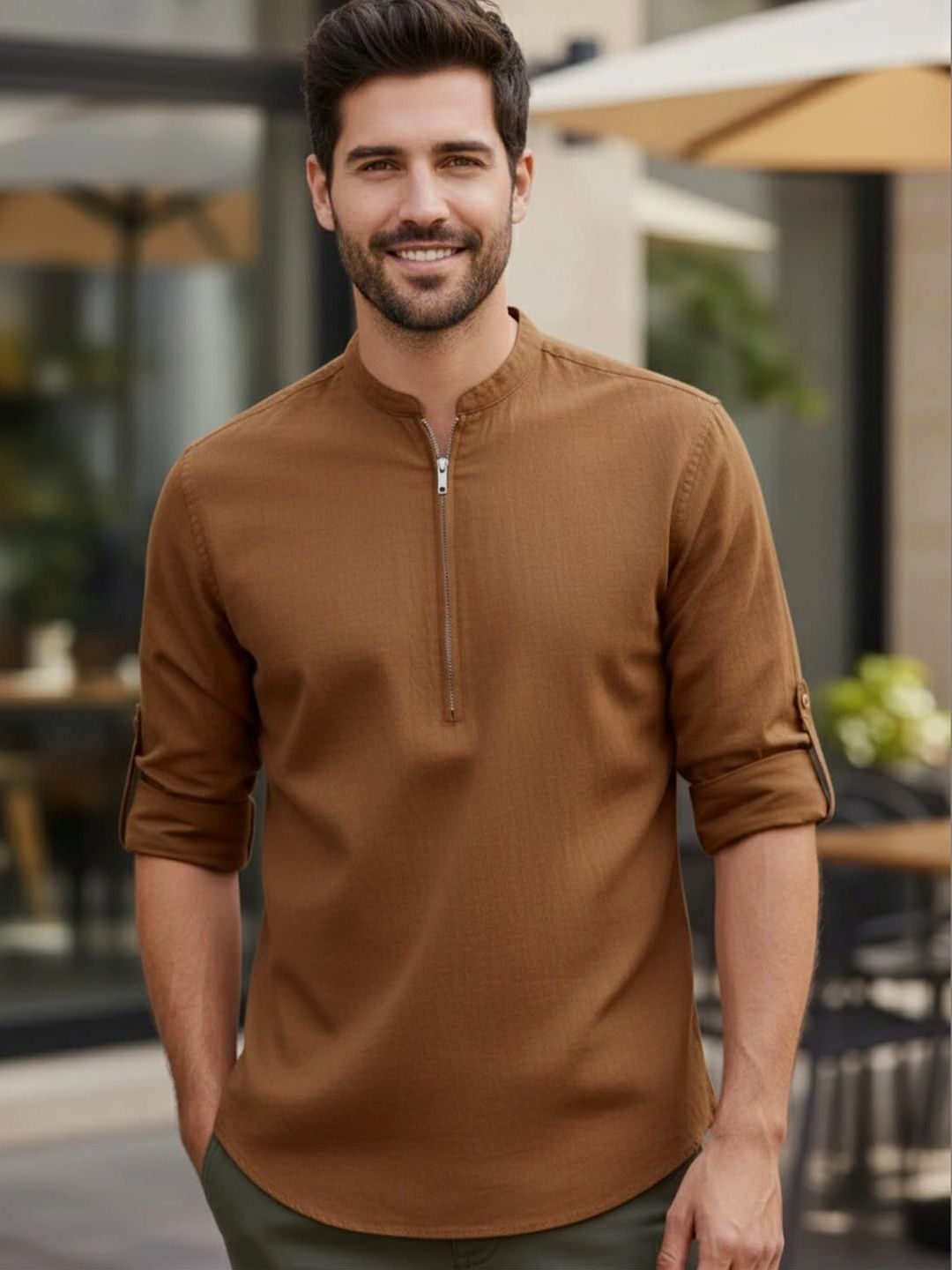 BULL FIRE Men Kurta