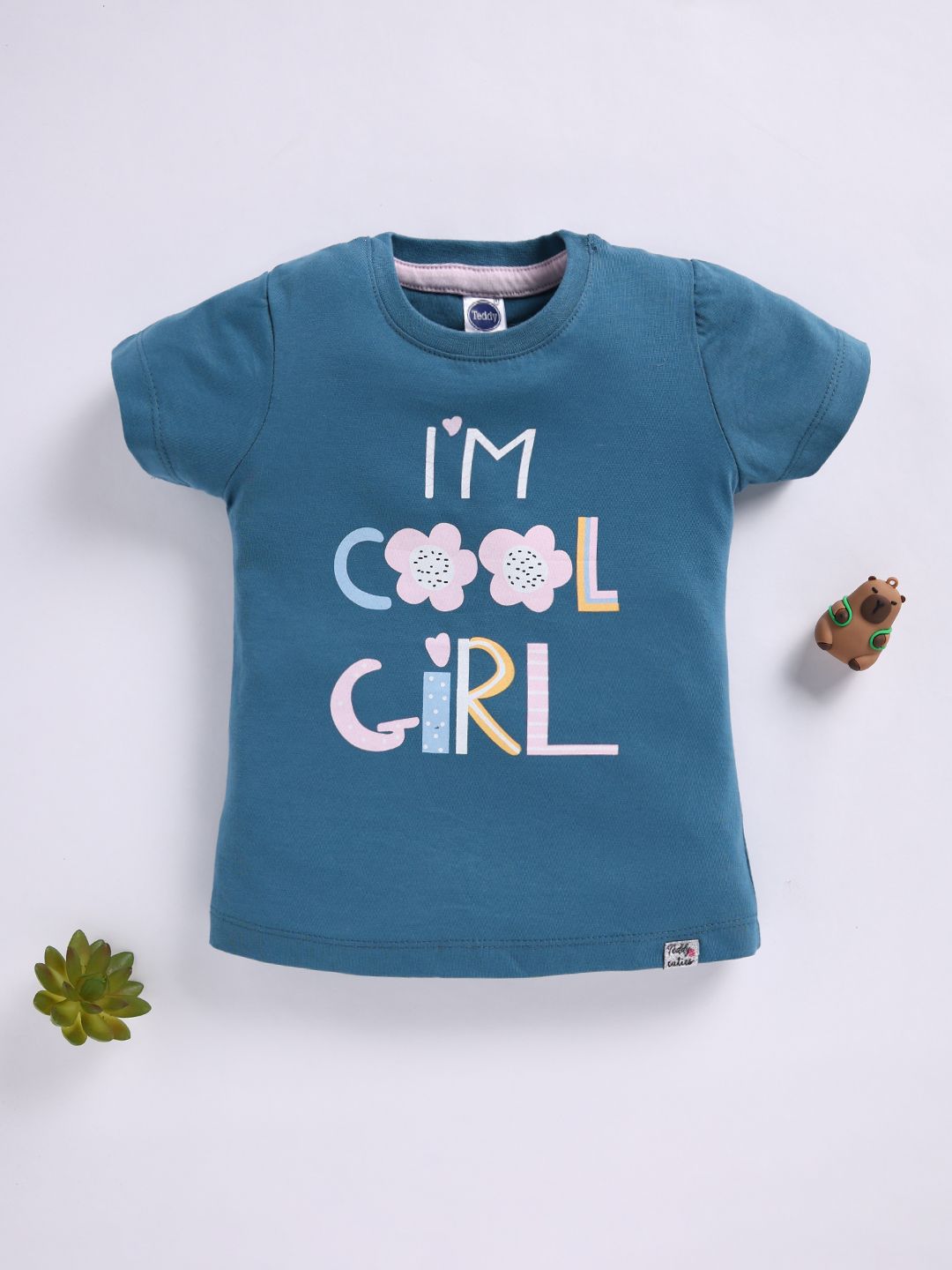Teddy Girls Typography Printed Pure Cotton Top-picture-13