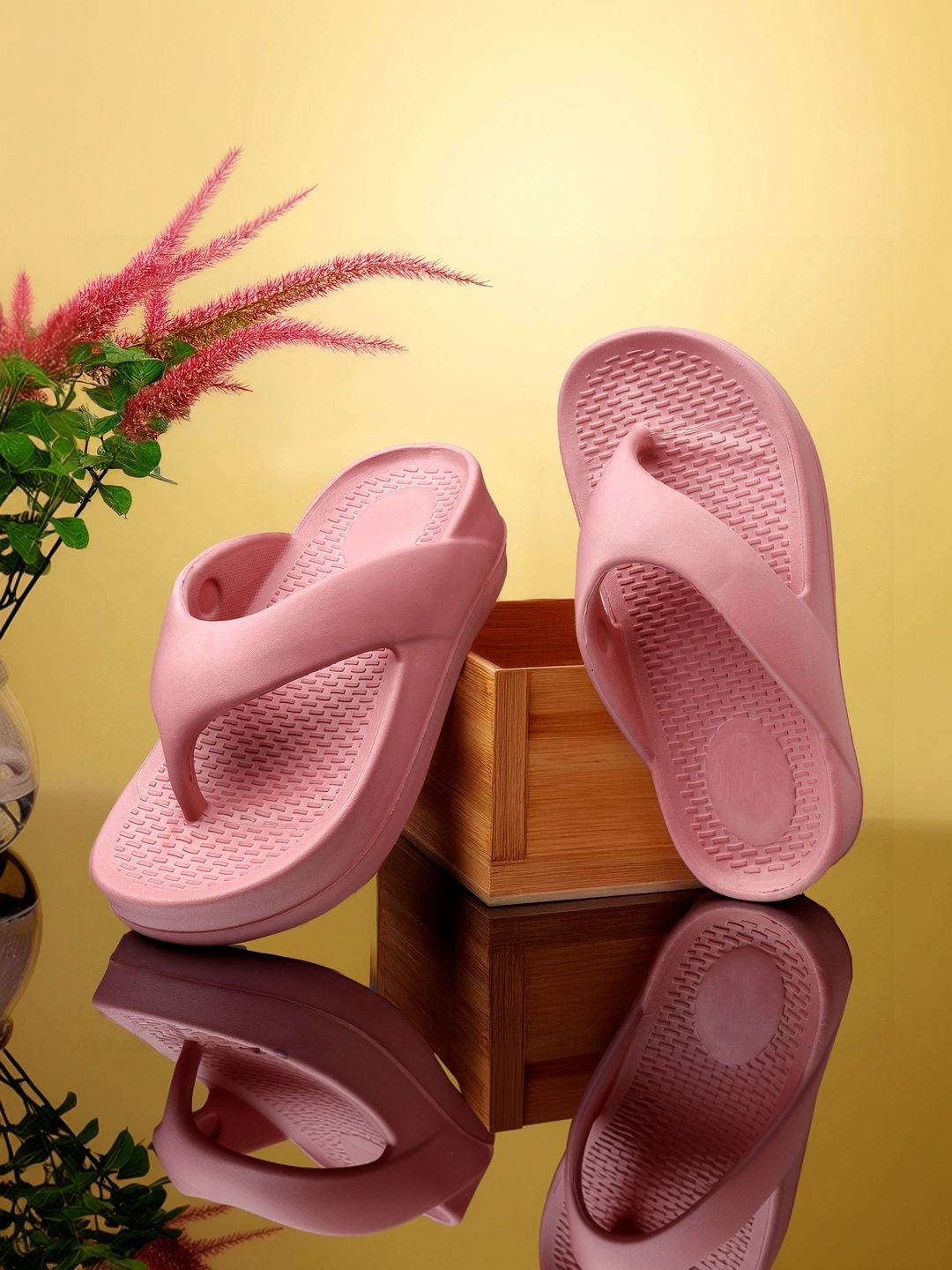 glitchez Textured Wedge Sandals-image-46