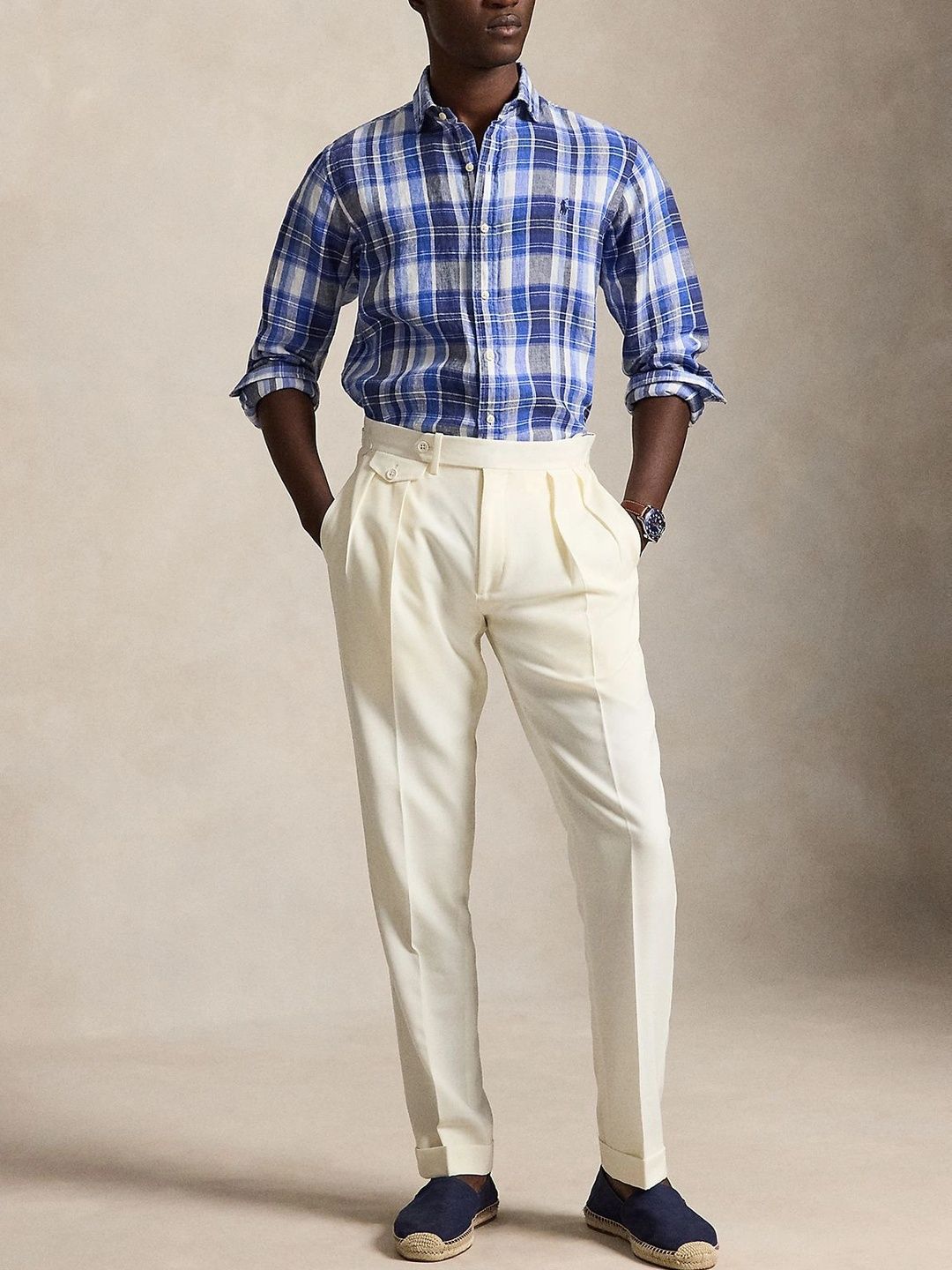 Polo Ralph Lauren Men Slim Fit Tartan Checks Checked Casual Shirt-picture-19