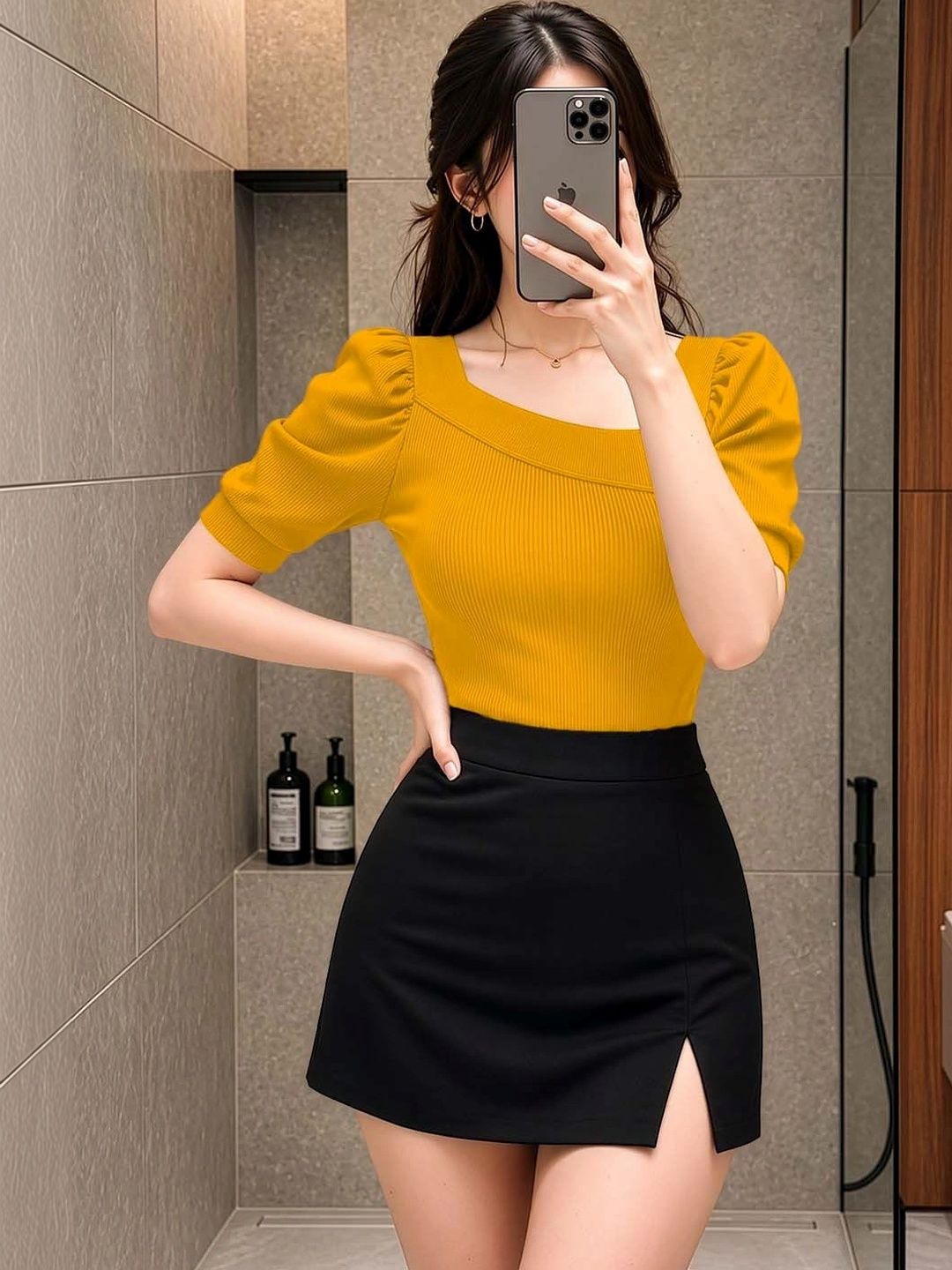 Dream Beauty Fashion Puff Sleeve Top-picture-27