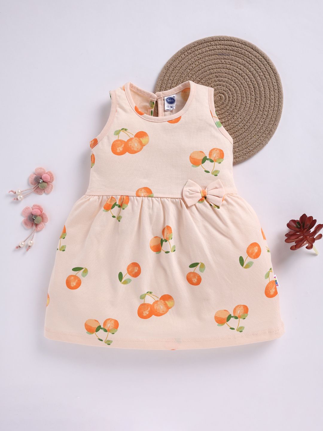 Teddy Girls Print A-Line Dress-picture-57